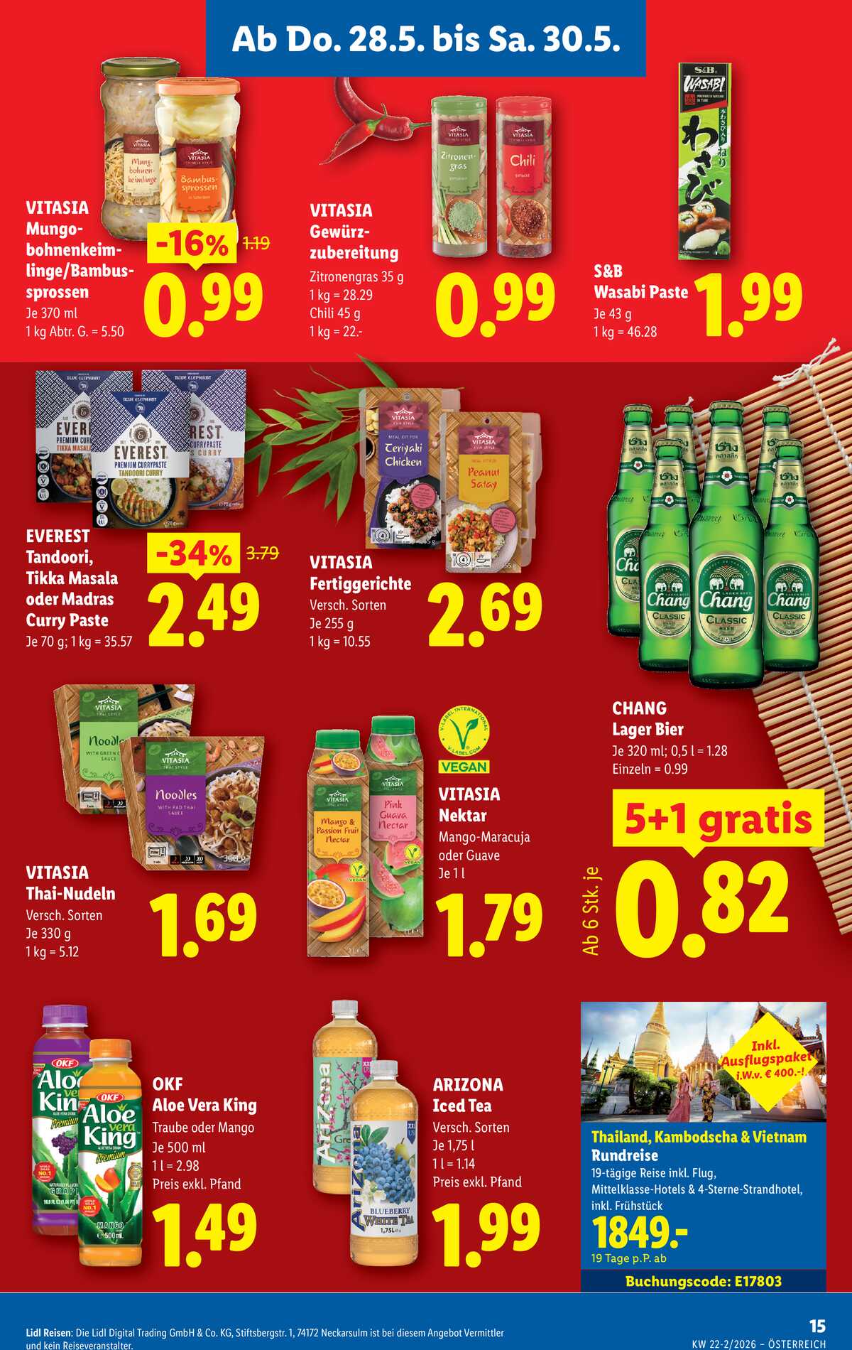 Leták Lidl Rakousko 28.5.-2.6.2026 strana 17