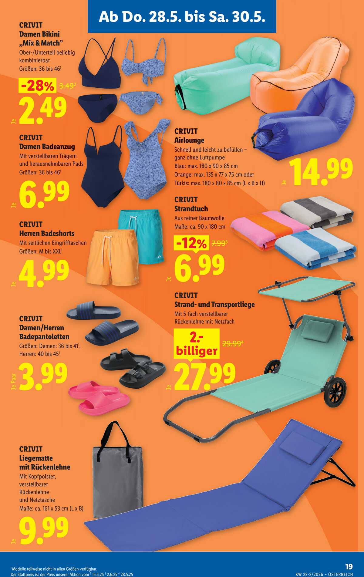 Leták Lidl Rakousko 28.5.-2.6.2026 strana 23