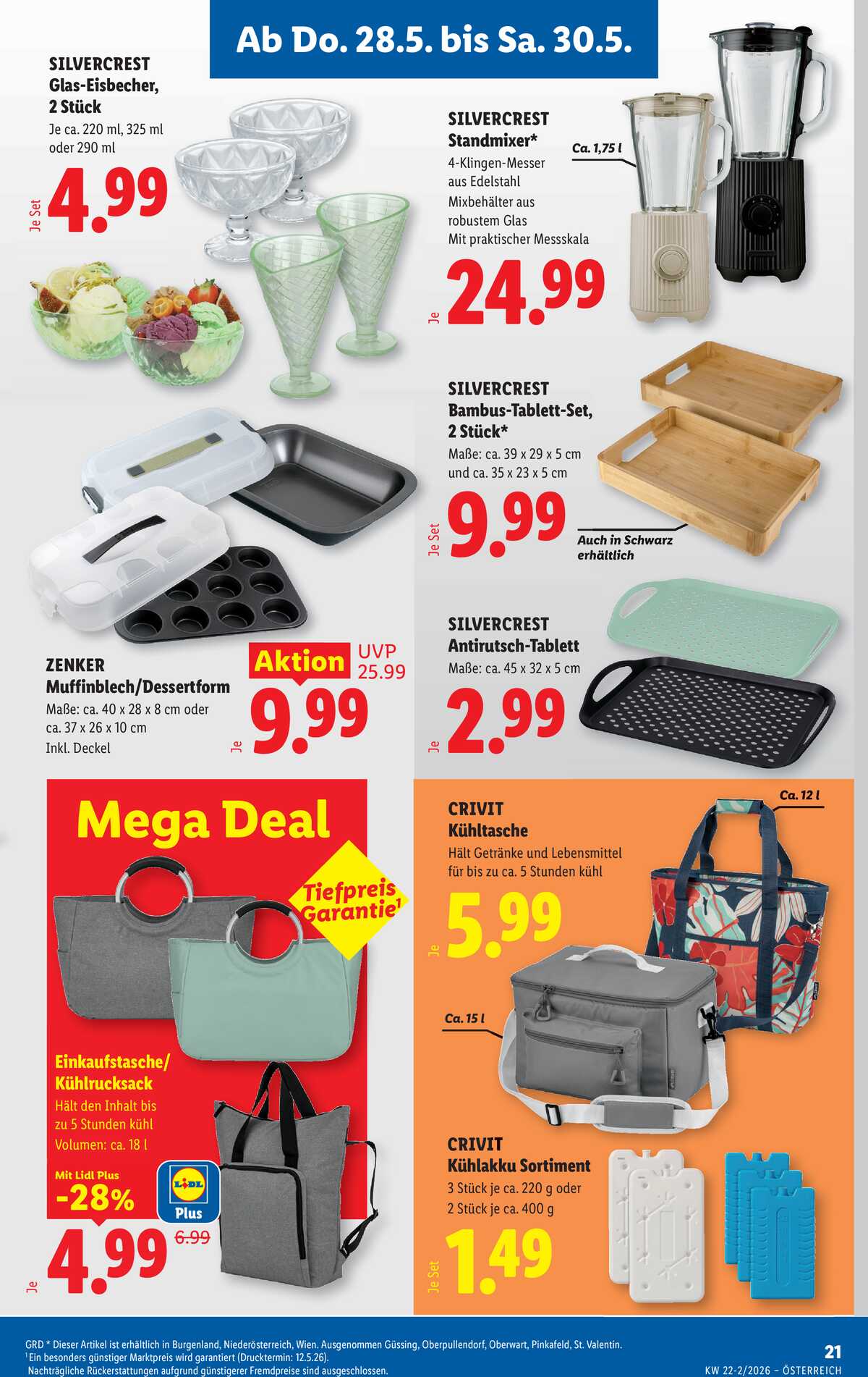 Leták Lidl Rakousko 28.5.-2.6.2026 strana 25