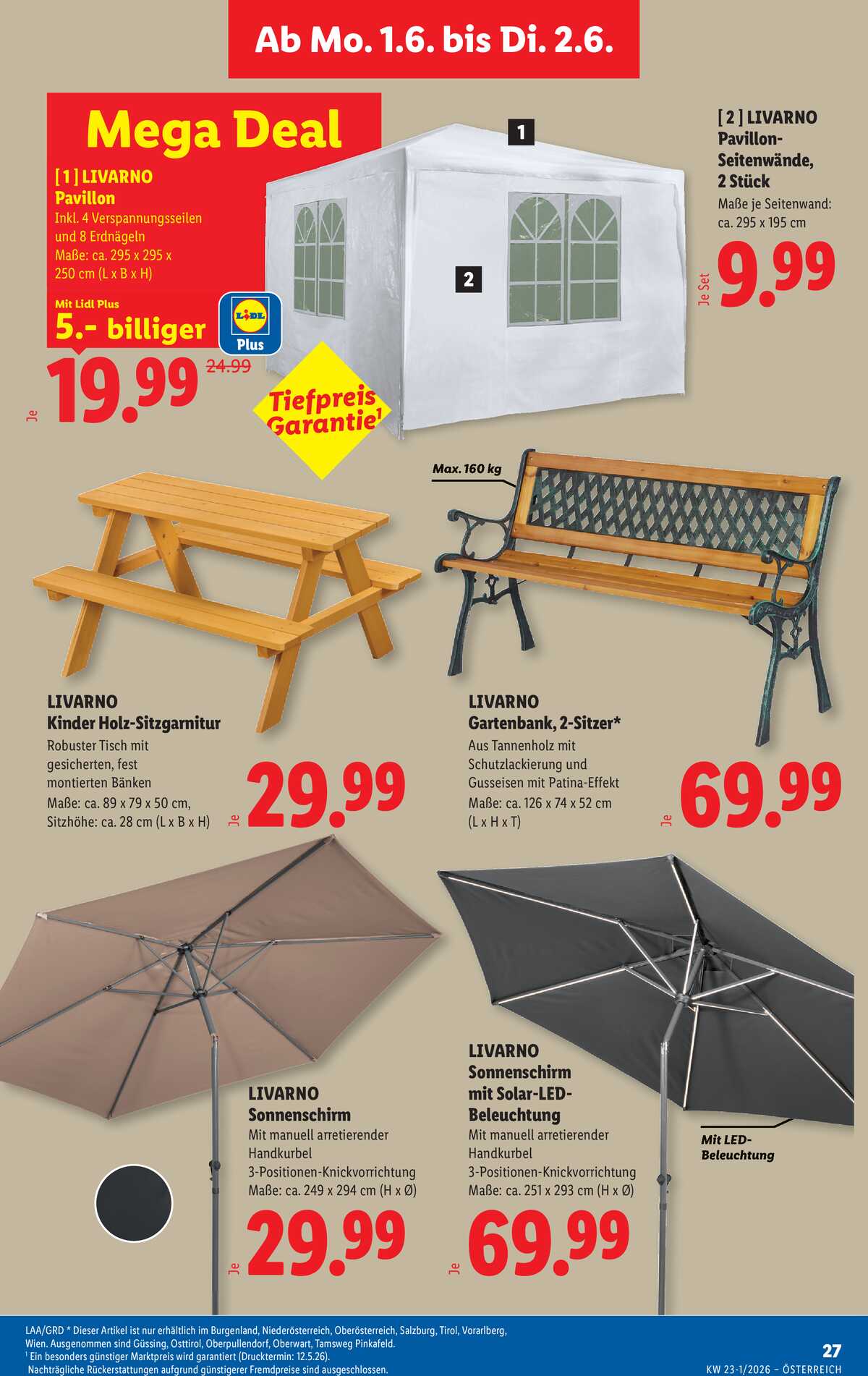 Leták Lidl Rakousko 28.5.-2.6.2026 strana 34