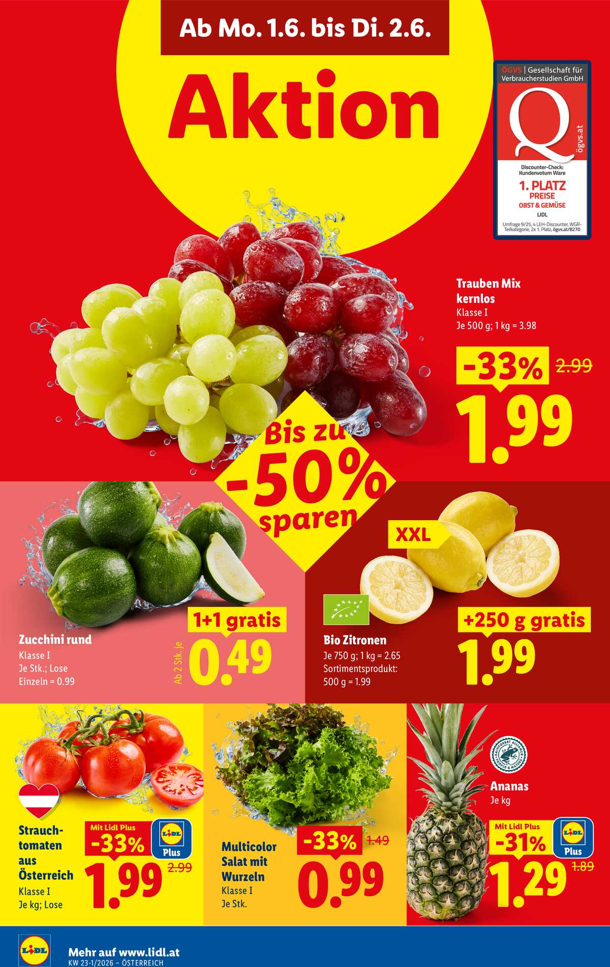 Leták Lidl Rakousko 28.5.-2.6.2026 strana 39