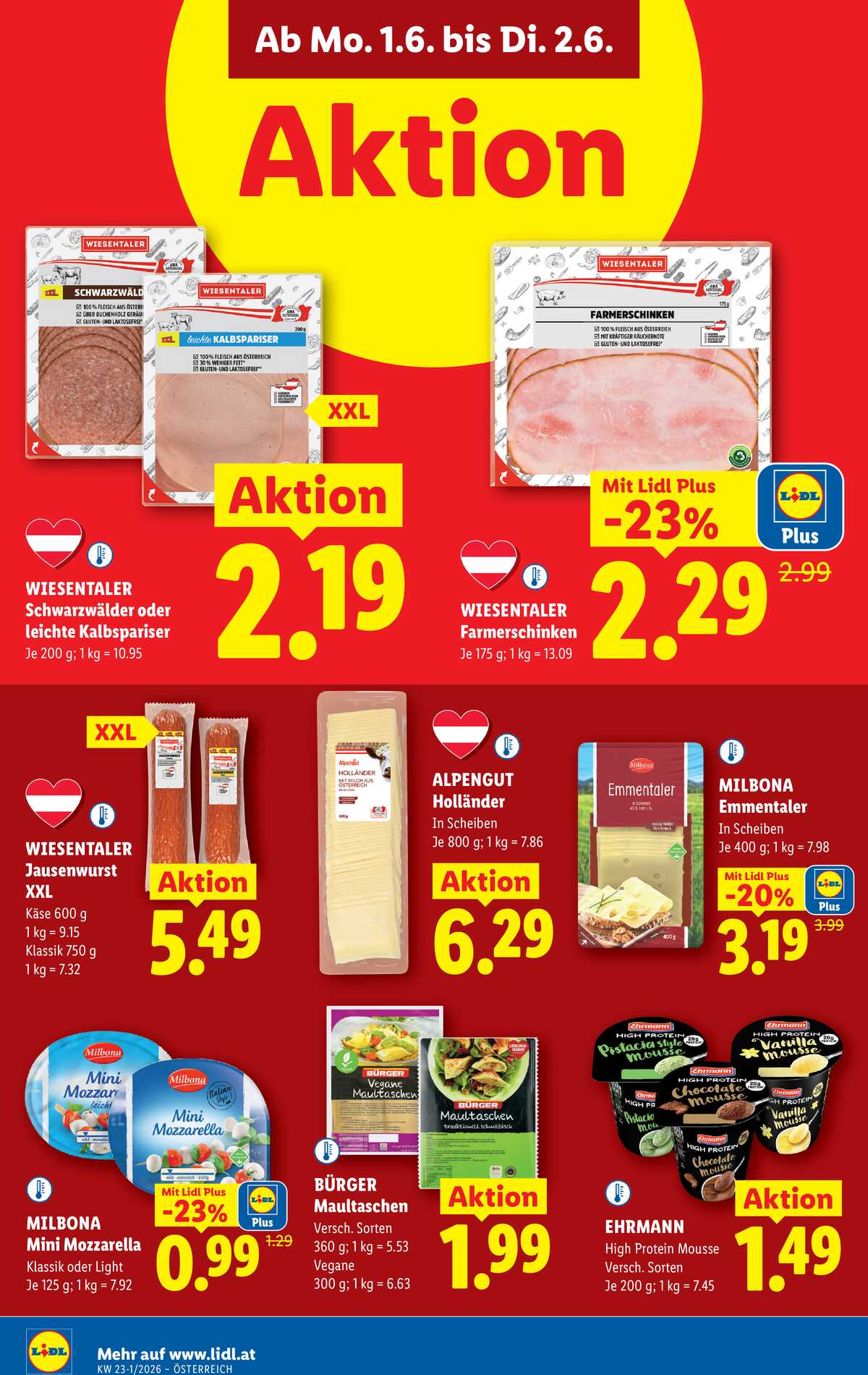 Leták Lidl Rakousko 28.5.-2.6.2026 strana 43