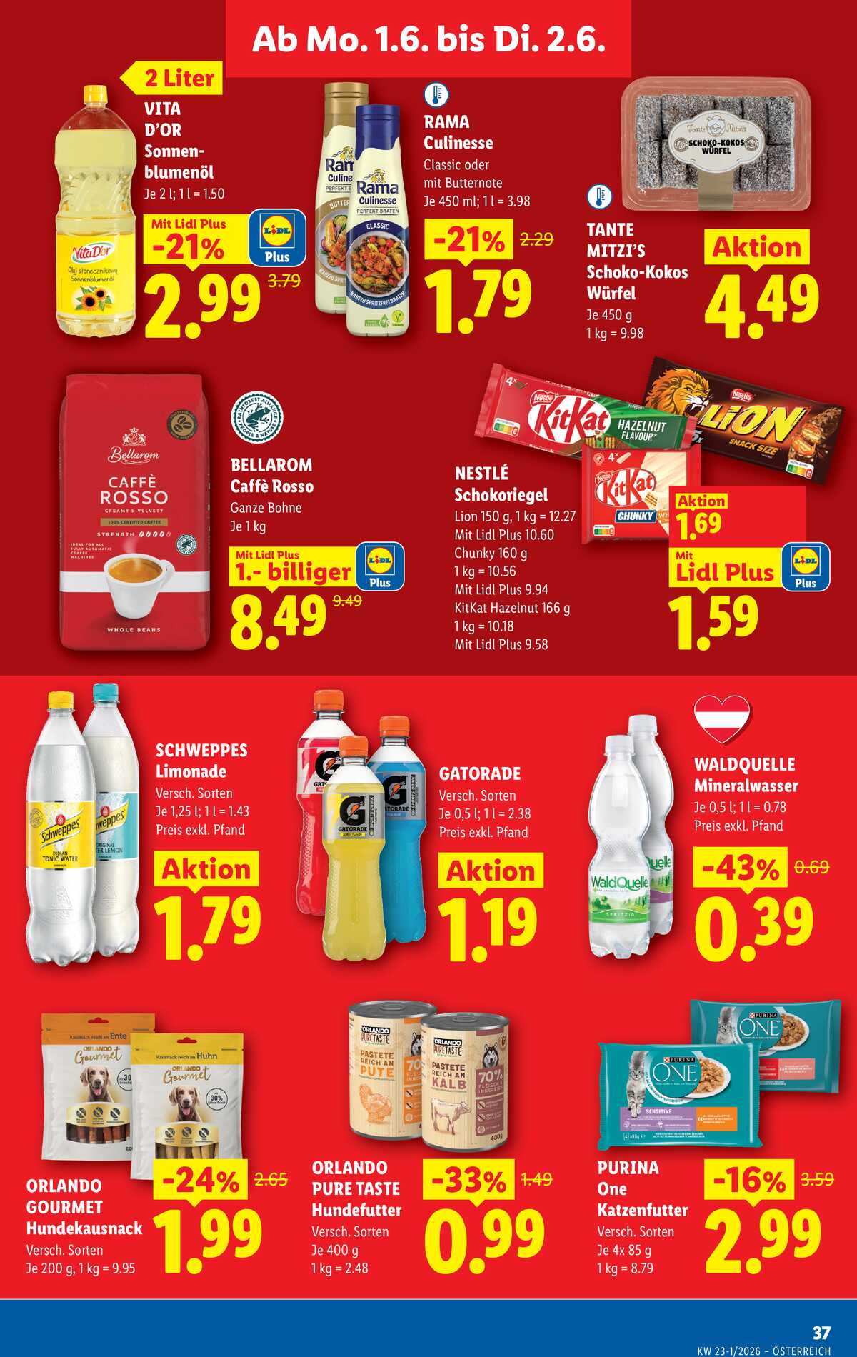 Leták Lidl Rakousko 28.5.-2.6.2026 strana 44
