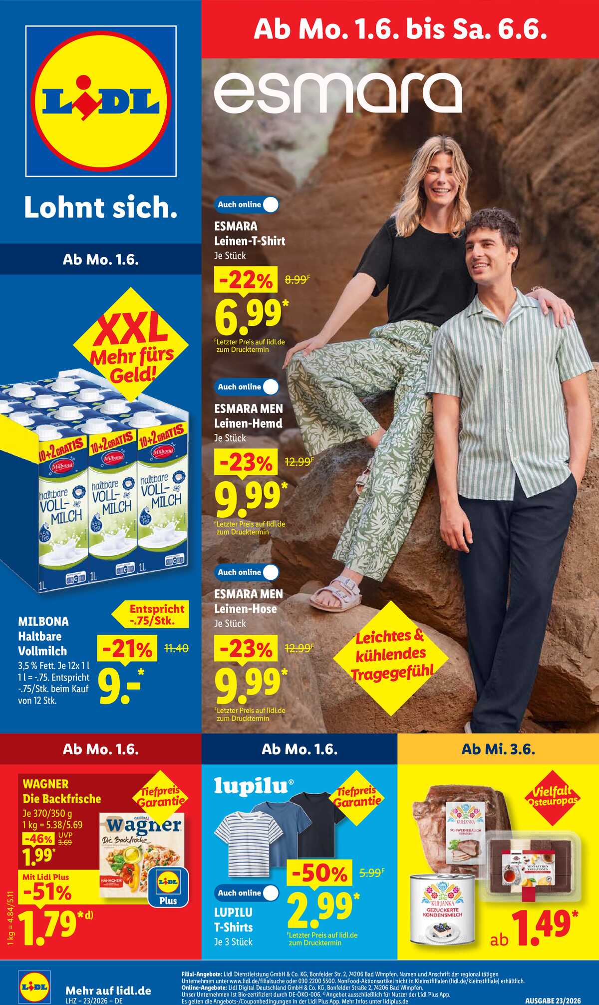 Leták Lidl Německo 1.6.-6.6.2026 strana 5