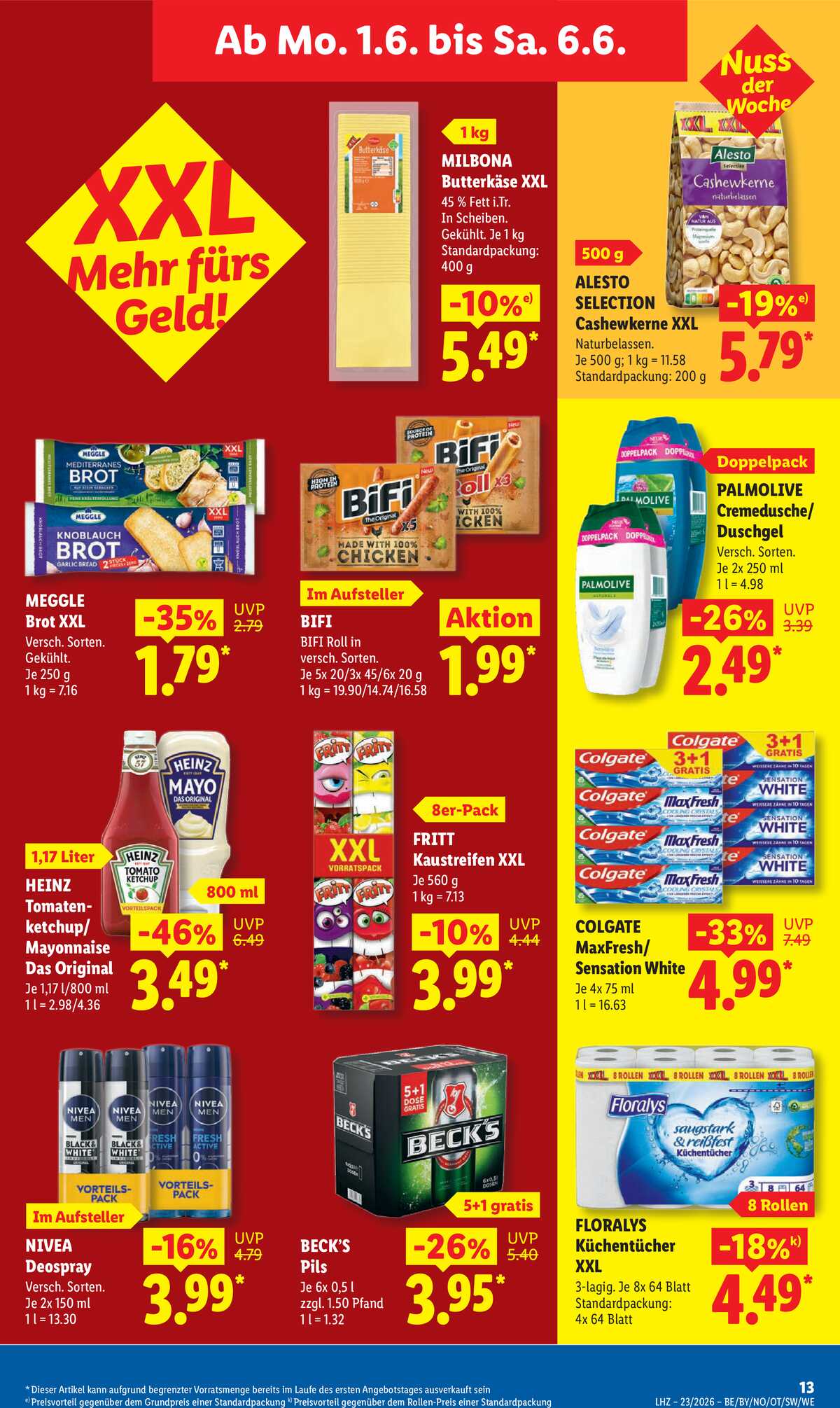 Leták Lidl Německo 1.6.-6.6.2026 strana 19