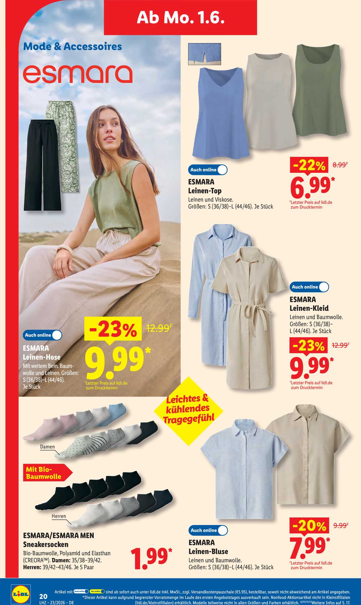 Leták Lidl Německo 1.6.-6.6.2026 strana 36