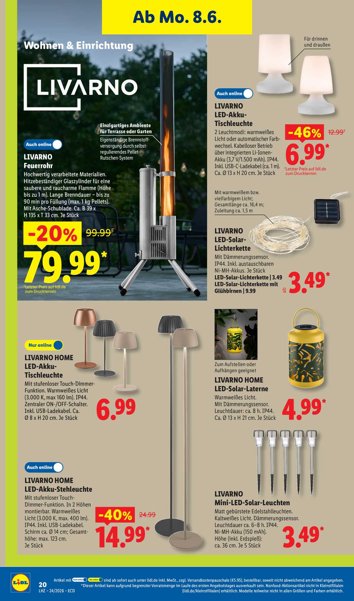 Leták Lidl Německo 8.6.-13.6.2026 strana 14
