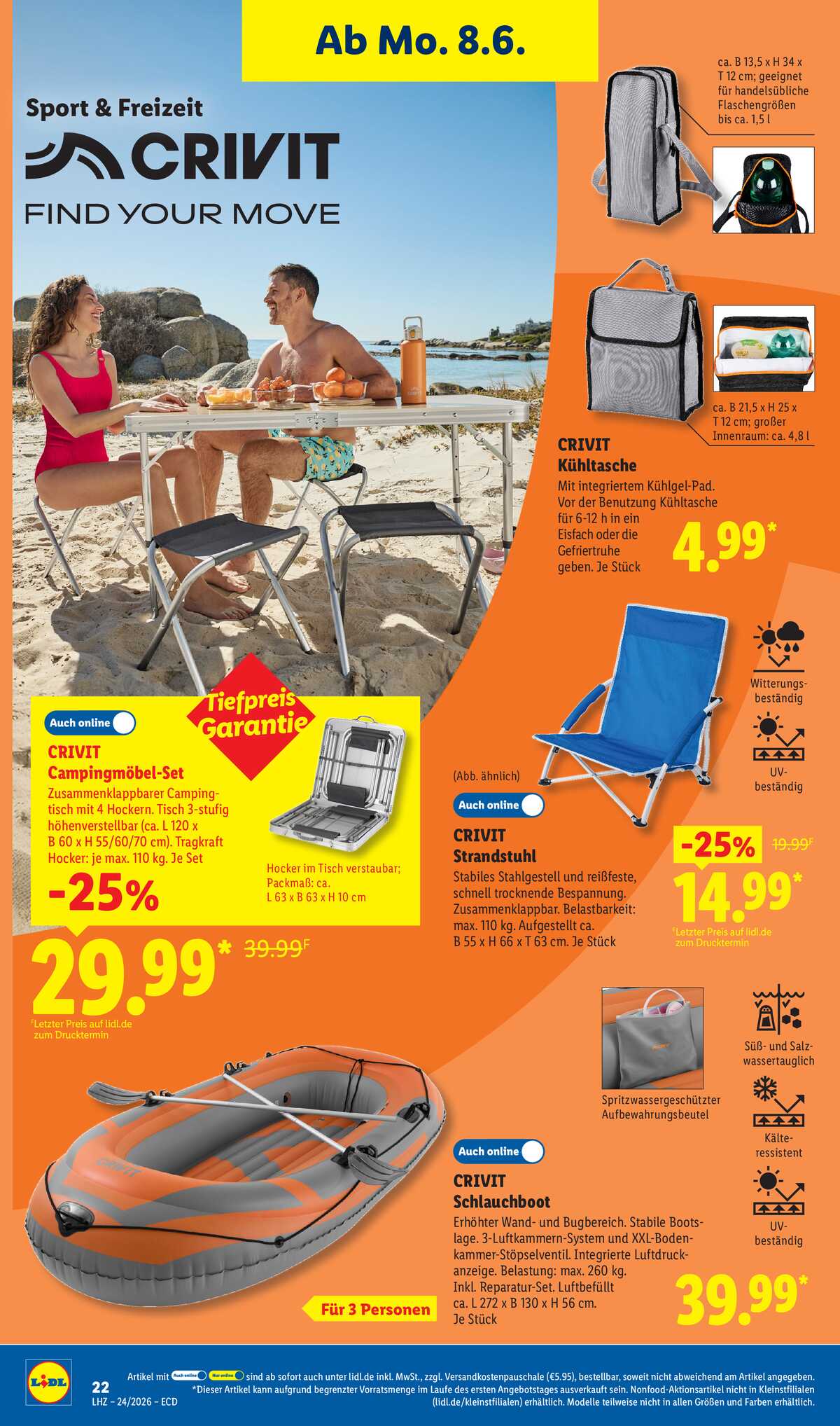 Leták Lidl Německo 8.6.-13.6.2026 strana 16