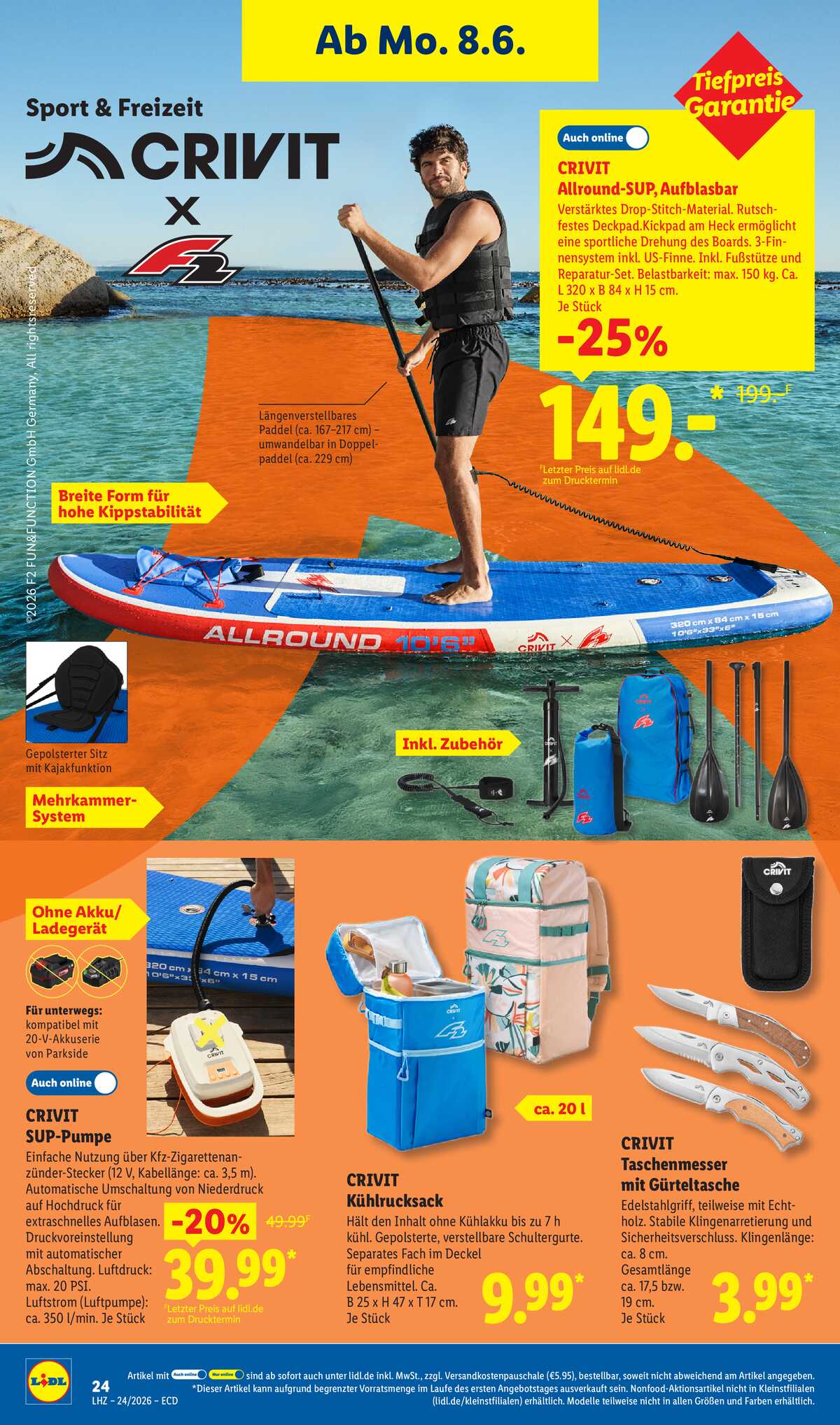 Leták Lidl Německo 8.6.-13.6.2026 strana 18