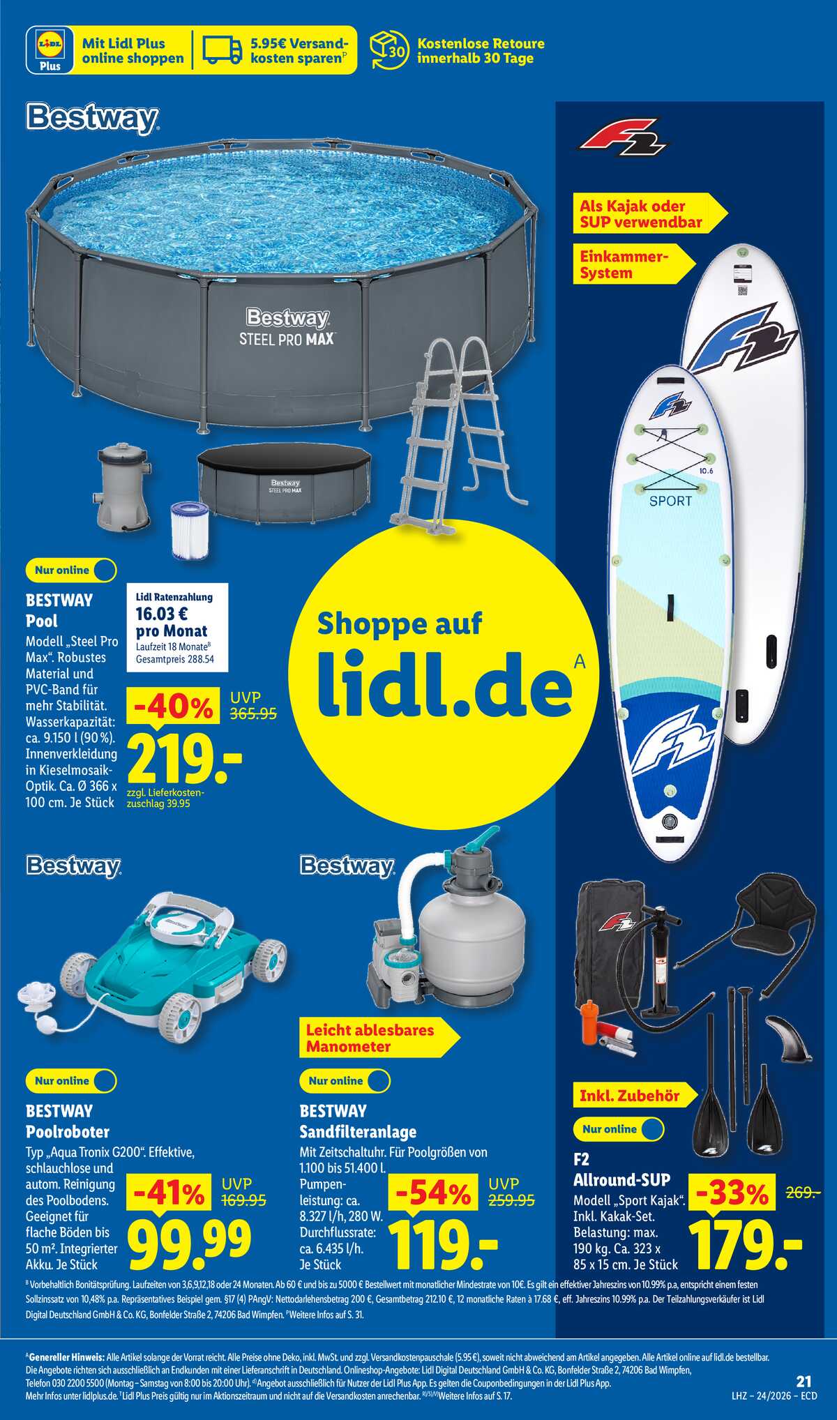 Leták Lidl Německo 8.6.-13.6.2026 strana 19