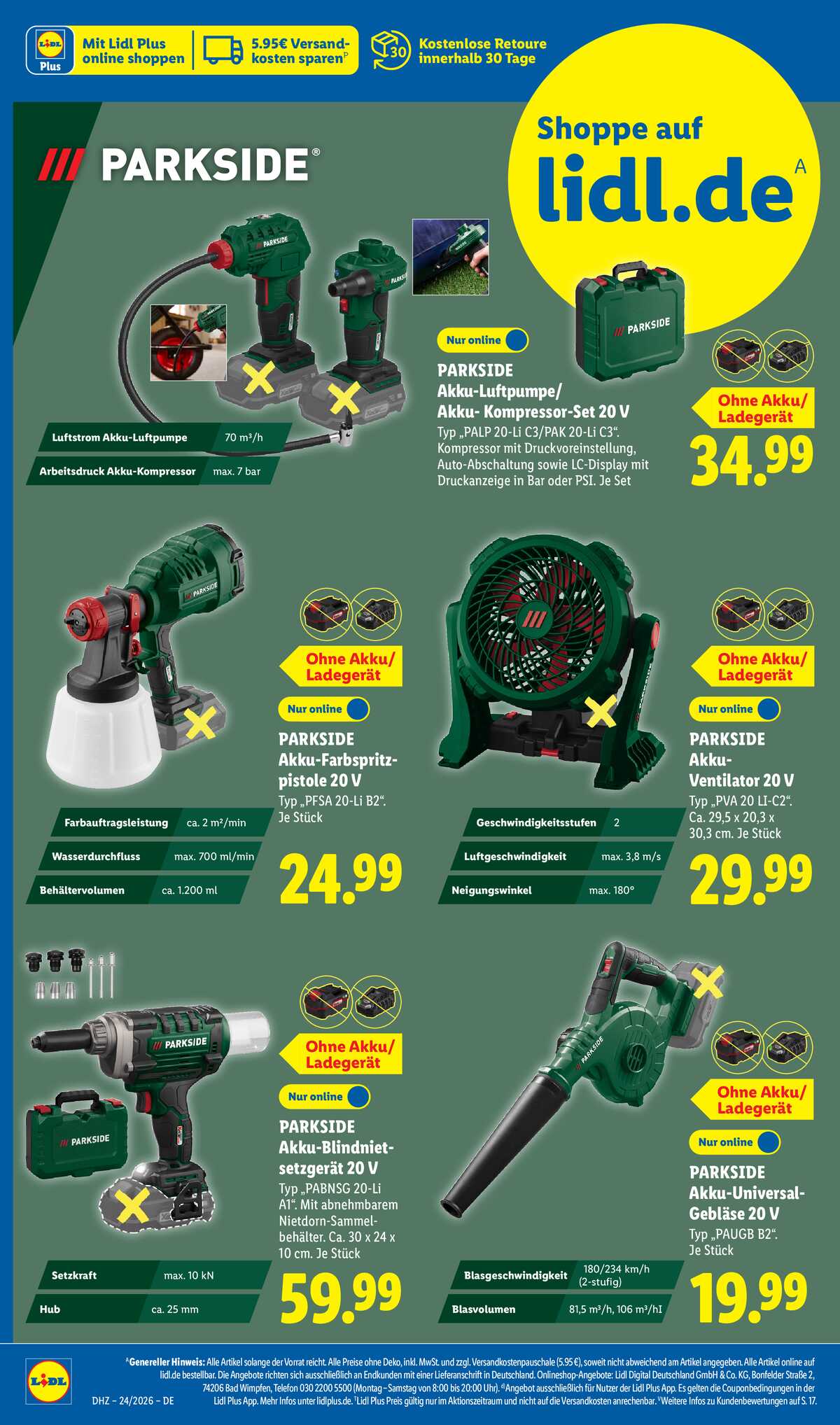 Leták Lidl Německo 8.6.-13.6.2026 strana 24