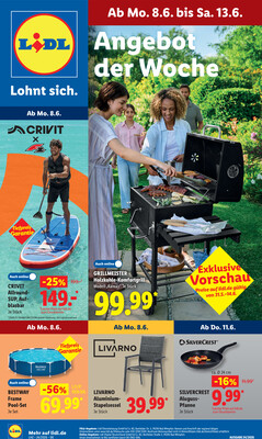 Leták Lidl Německo 8.6.-13.6.2026