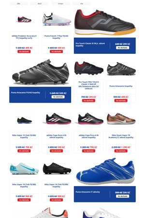 Intersport Kopačky a míče - 25. 5. 2026