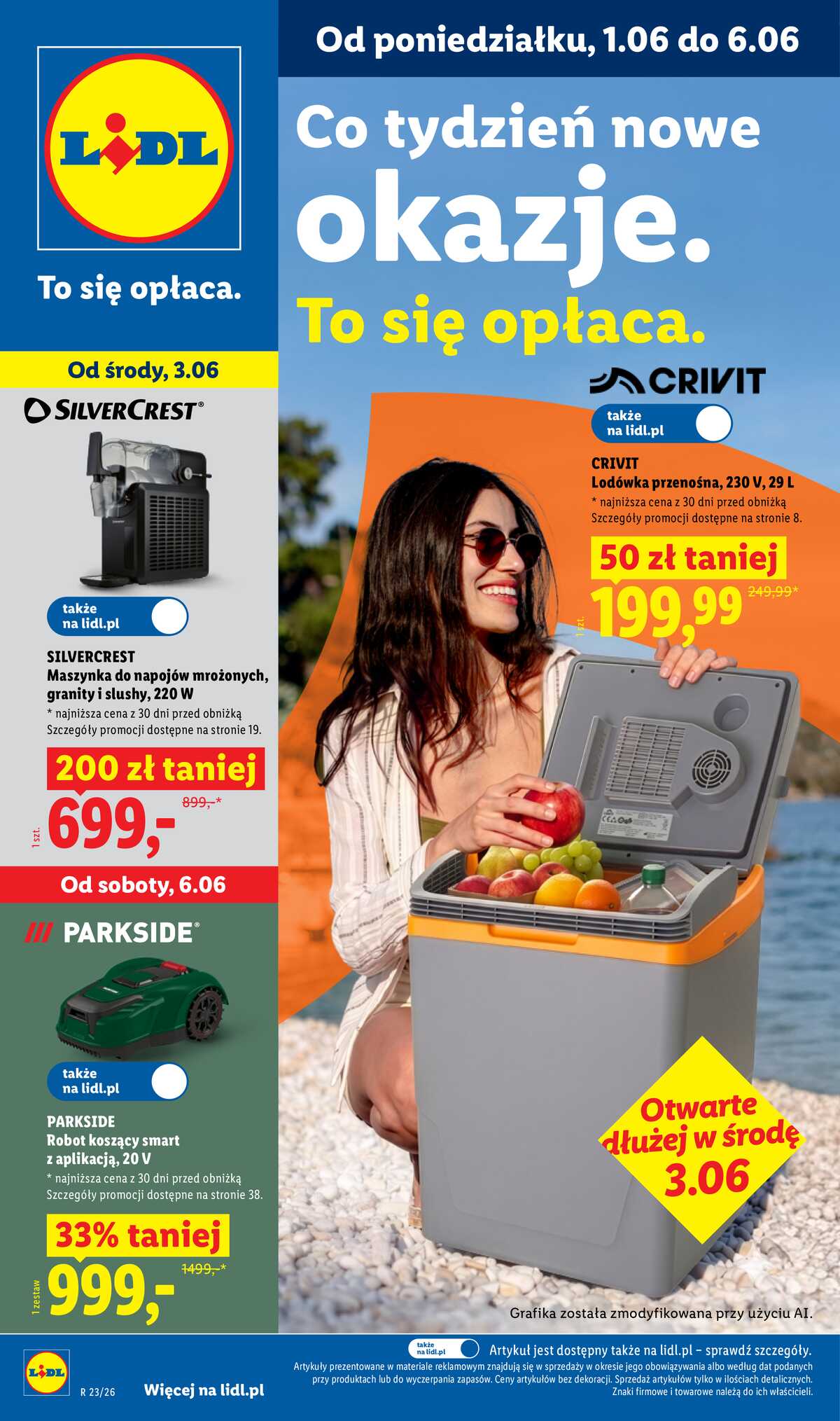 Leták Lidl Polsko 1.6.-6.6.2026 - Katalog platný od 1.06 strana 1
