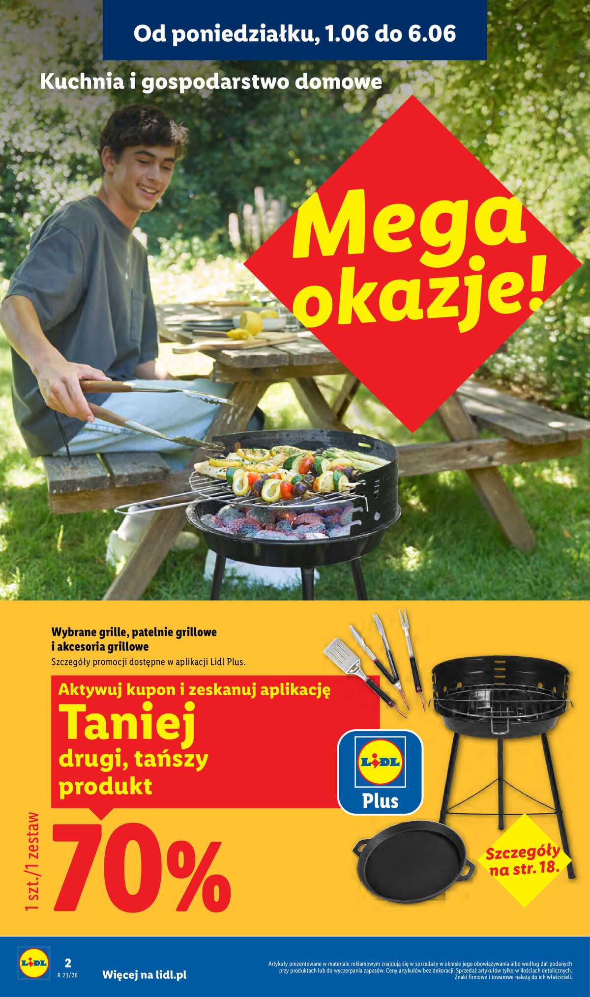 Leták Lidl Polsko 1.6.-6.6.2026 - Katalog platný od 1.06 strana 2