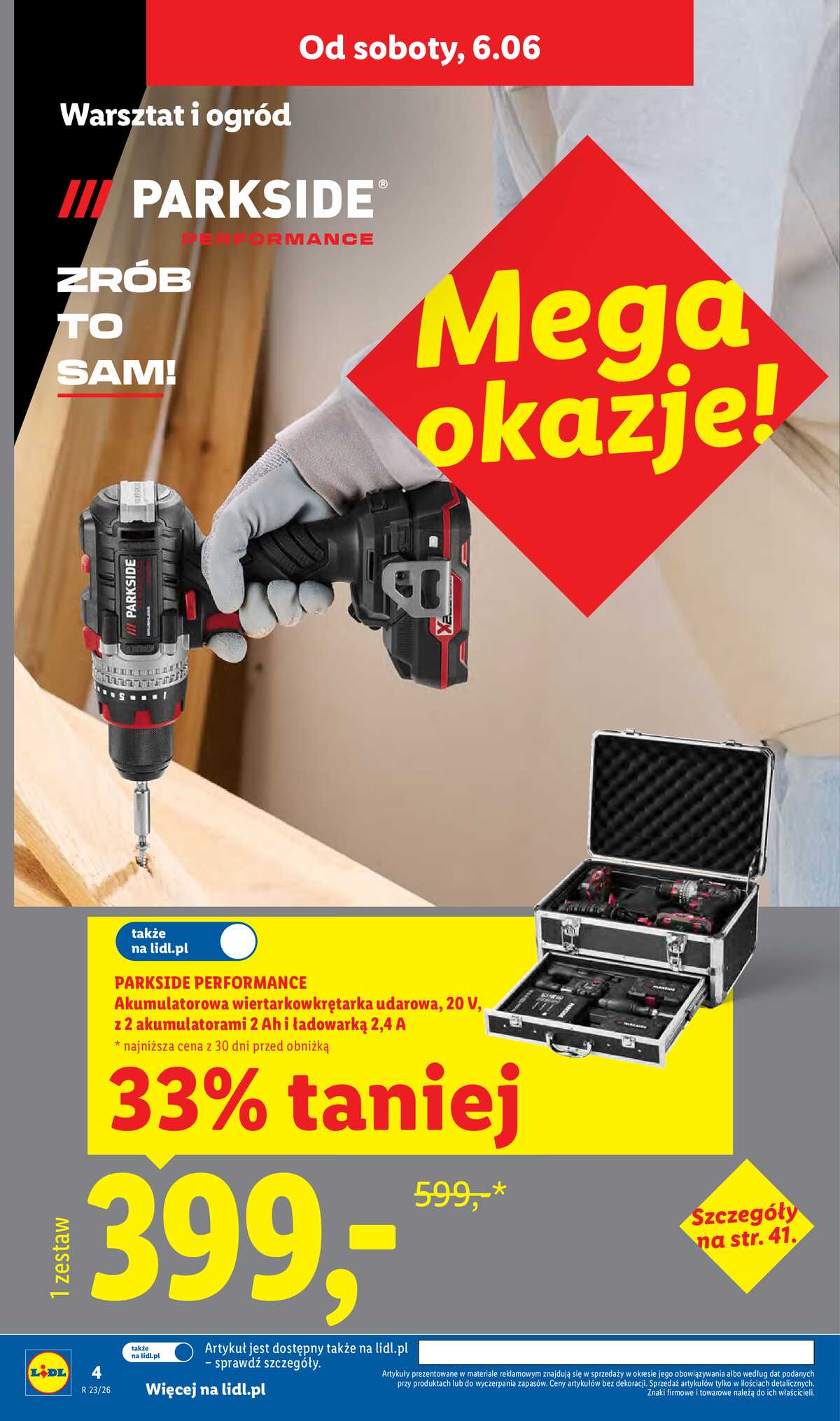 Leták Lidl Polsko 1.6.-6.6.2026 - Katalog platný od 1.06 strana 4