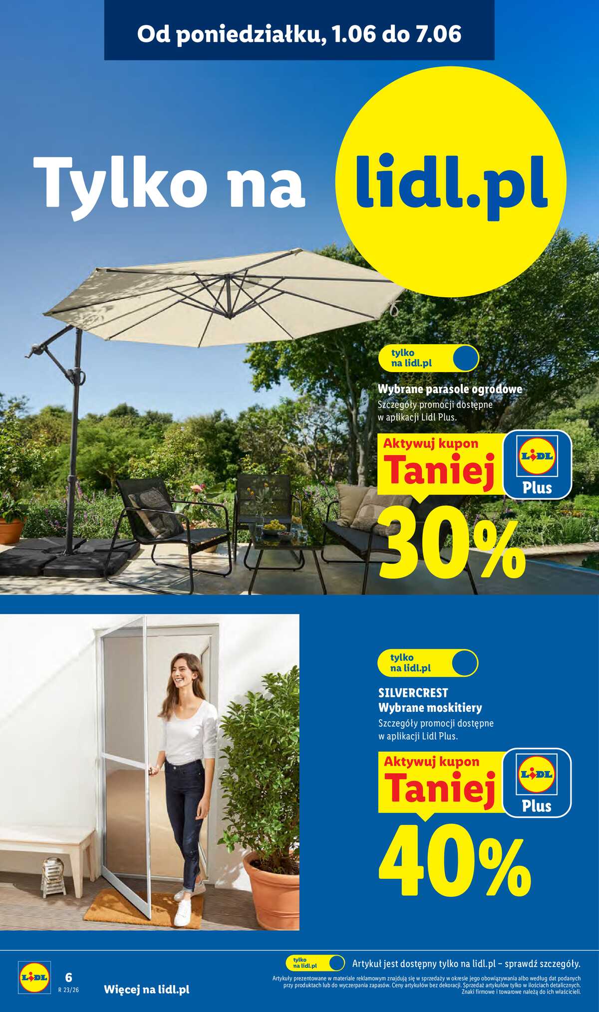 Leták Lidl Polsko 1.6.-6.6.2026 - Katalog platný od 1.06 strana 6