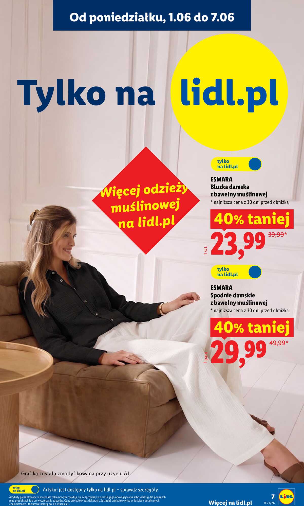 Leták Lidl Polsko 1.6.-6.6.2026 - Katalog platný od 1.06 strana 7