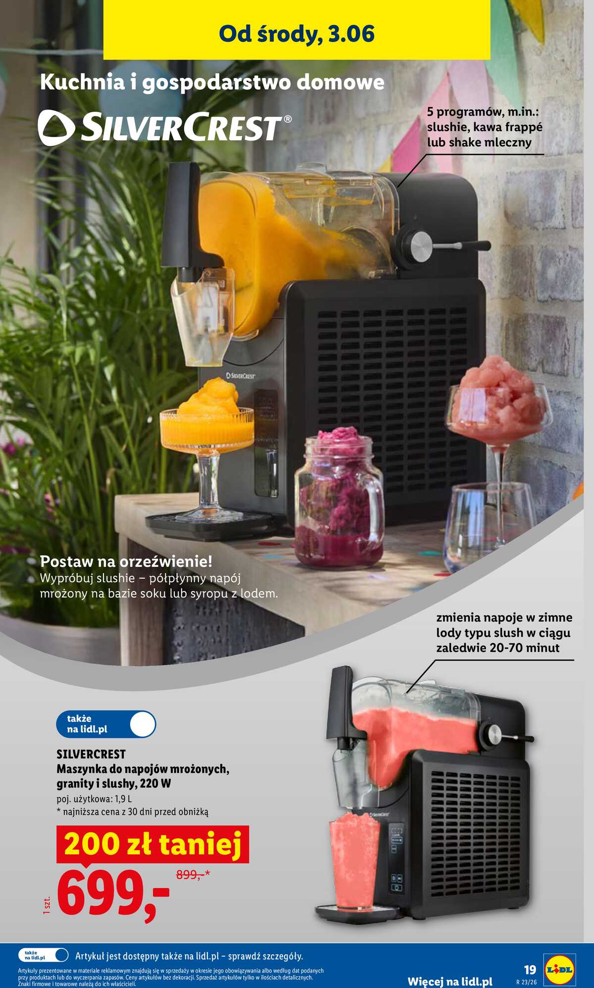 Leták Lidl Polsko 1.6.-6.6.2026 - Katalog platný od 1.06 strana 23