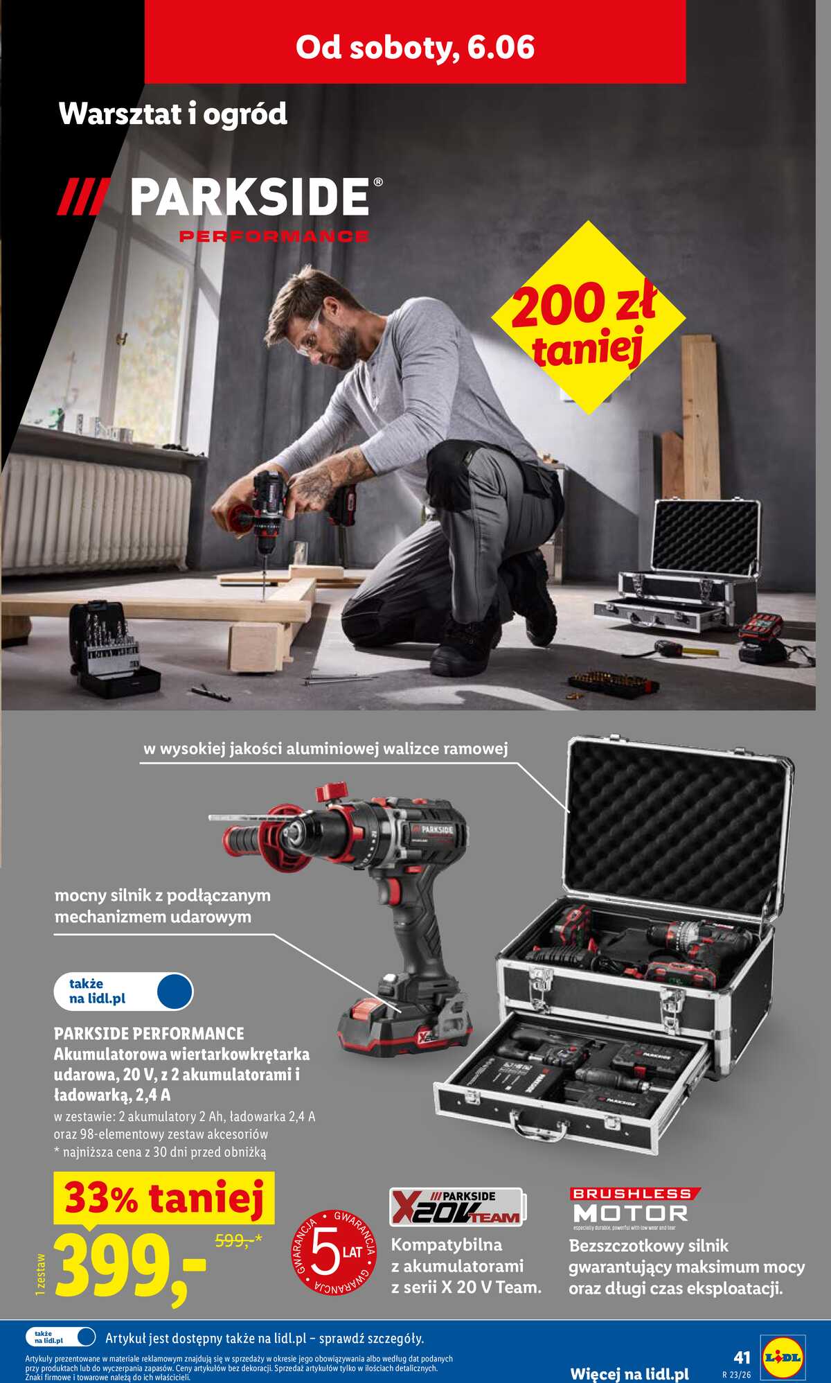 Leták Lidl Polsko 1.6.-6.6.2026 - Katalog platný od 1.06 strana 45
