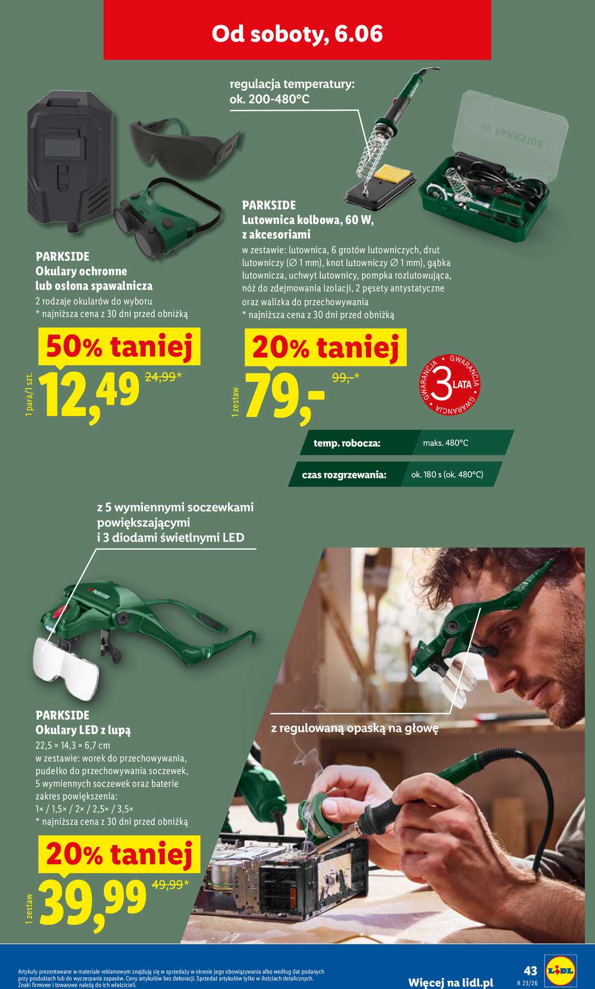 Leták Lidl Polsko 1.6.-6.6.2026 - Katalog platný od 1.06 strana 47