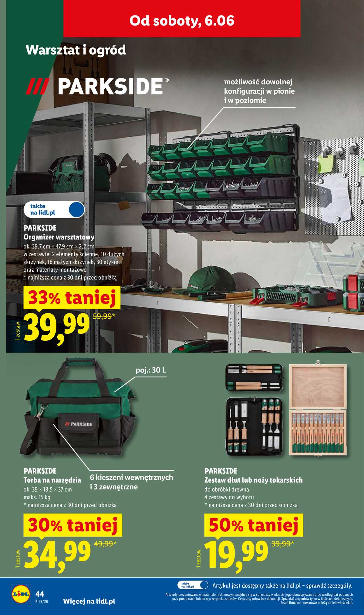 Leták Lidl Polsko 1.6.-6.6.2026 - Katalog platný od 1.06 strana 48
