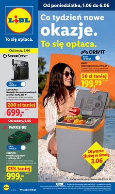 Leták Lidl Polsko 1.6.-6.6.2026 - Katalog platný od 1.06