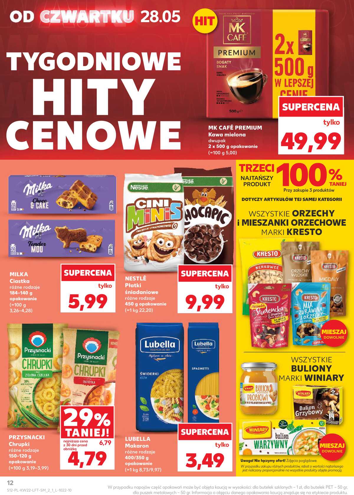 Leták Kaufland Polsko 28.5.-2.6.2026 - Noviny týdne strana 12