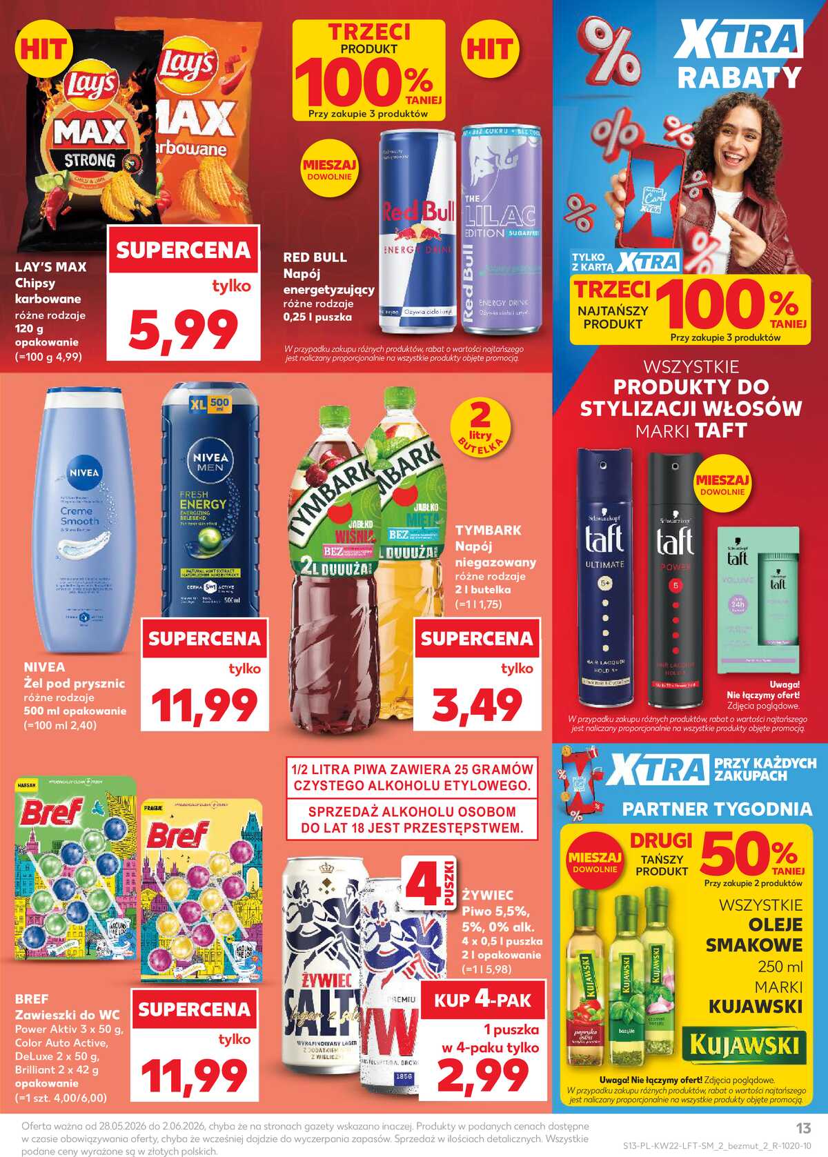 Leták Kaufland Polsko 28.5.-2.6.2026 - Noviny týdne strana 13