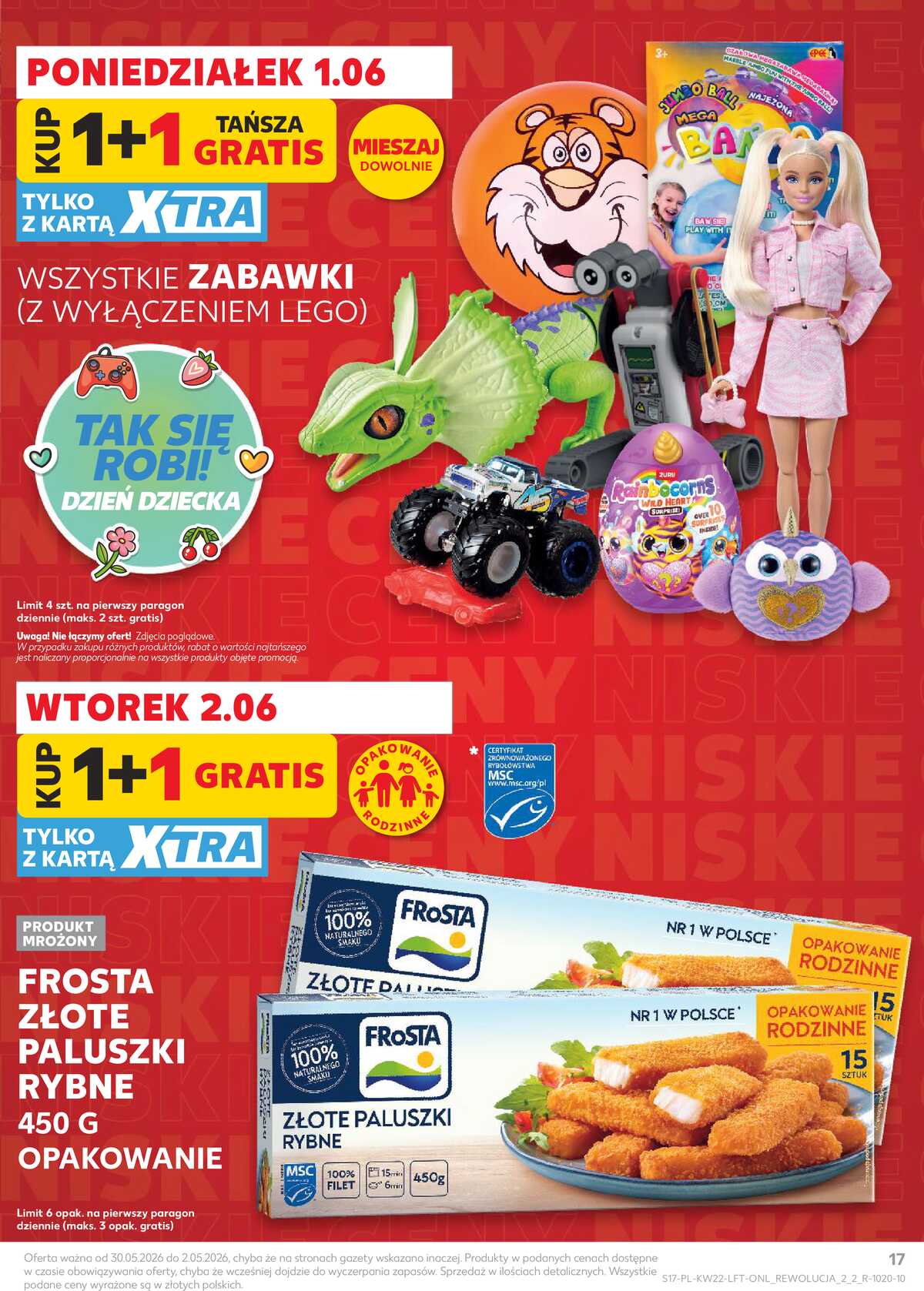 Leták Kaufland Polsko 28.5.-2.6.2026 - Noviny týdne strana 17
