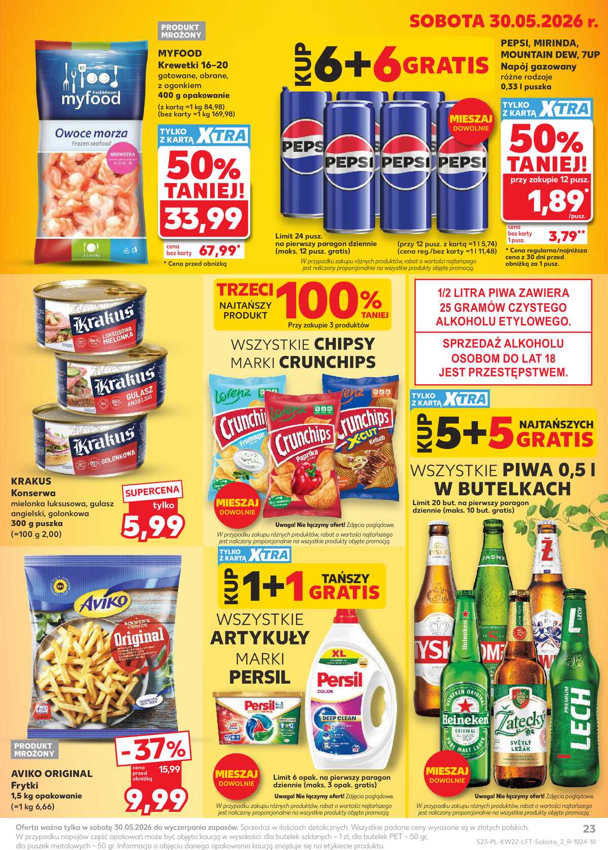 Leták Kaufland Polsko 28.5.-2.6.2026 - Noviny týdne strana 23