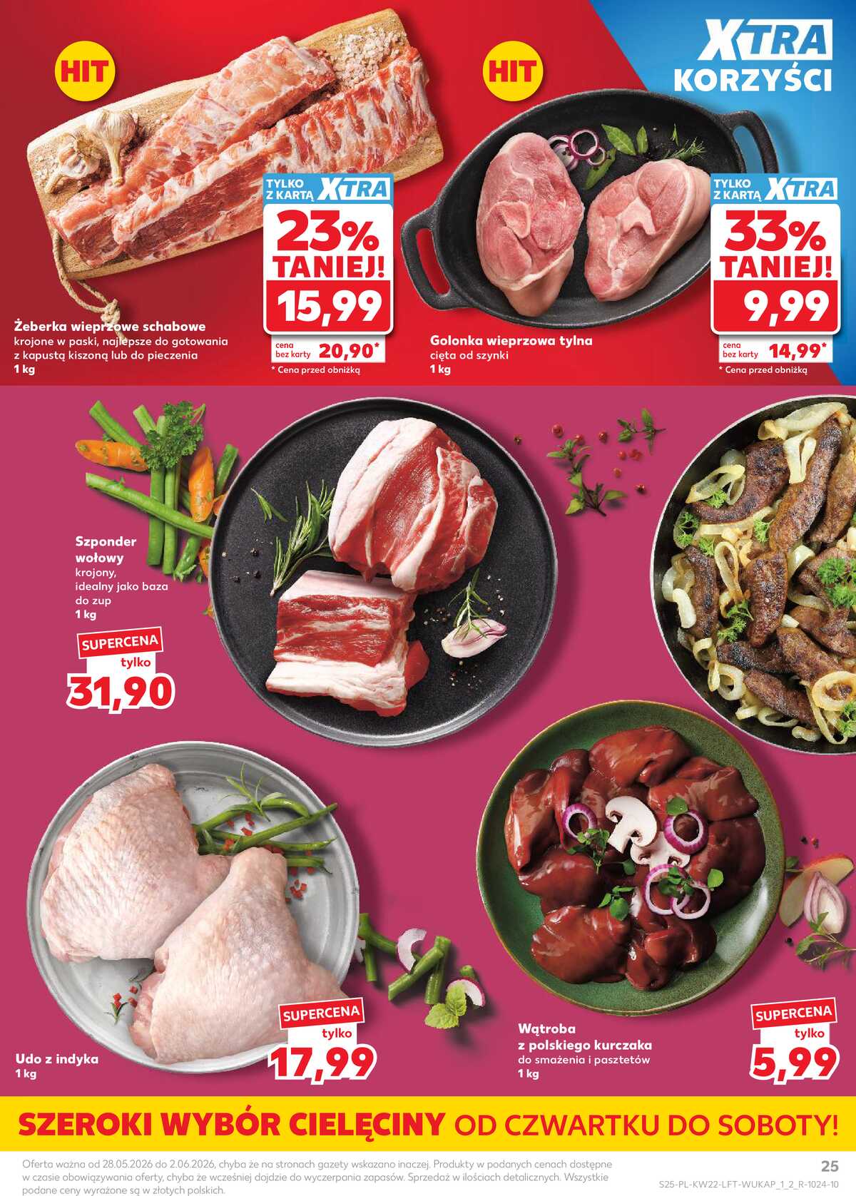 Leták Kaufland Polsko 28.5.-2.6.2026 - Noviny týdne strana 25