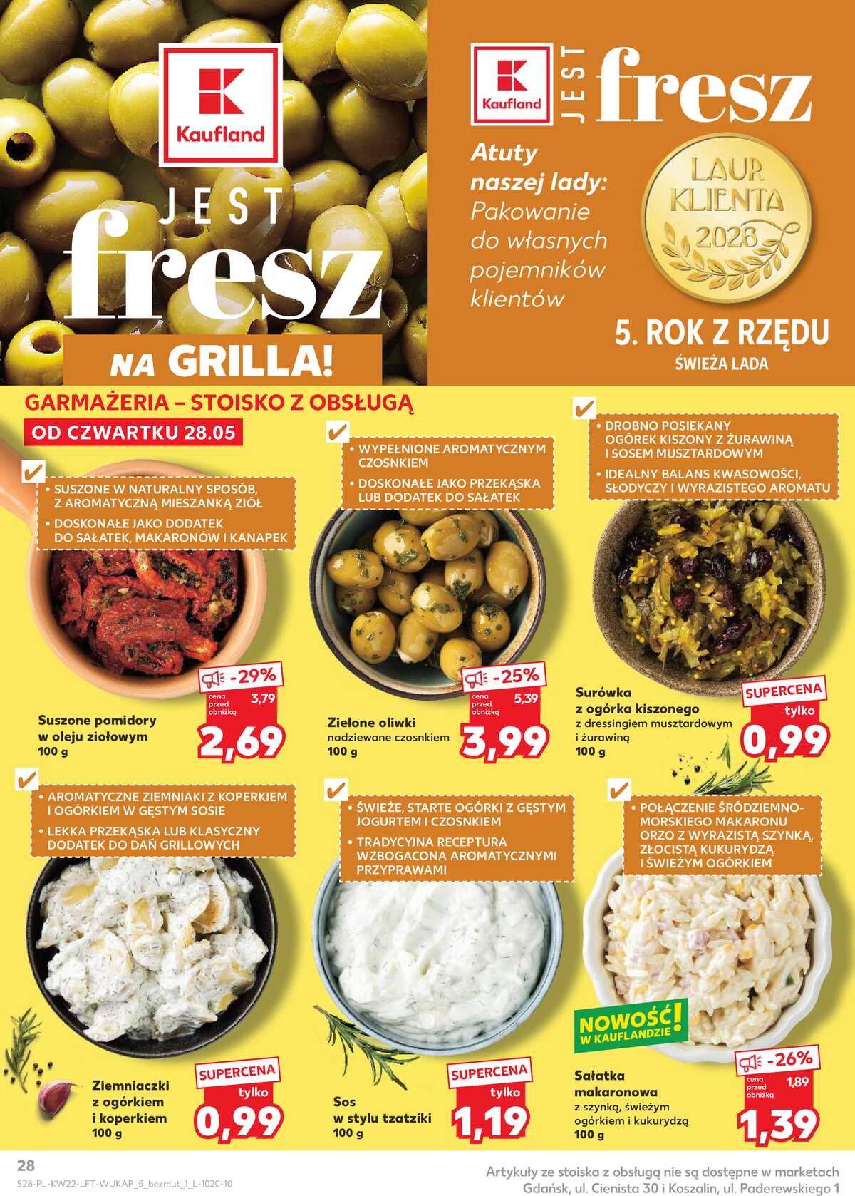 Leták Kaufland Polsko 28.5.-2.6.2026 - Noviny týdne strana 28