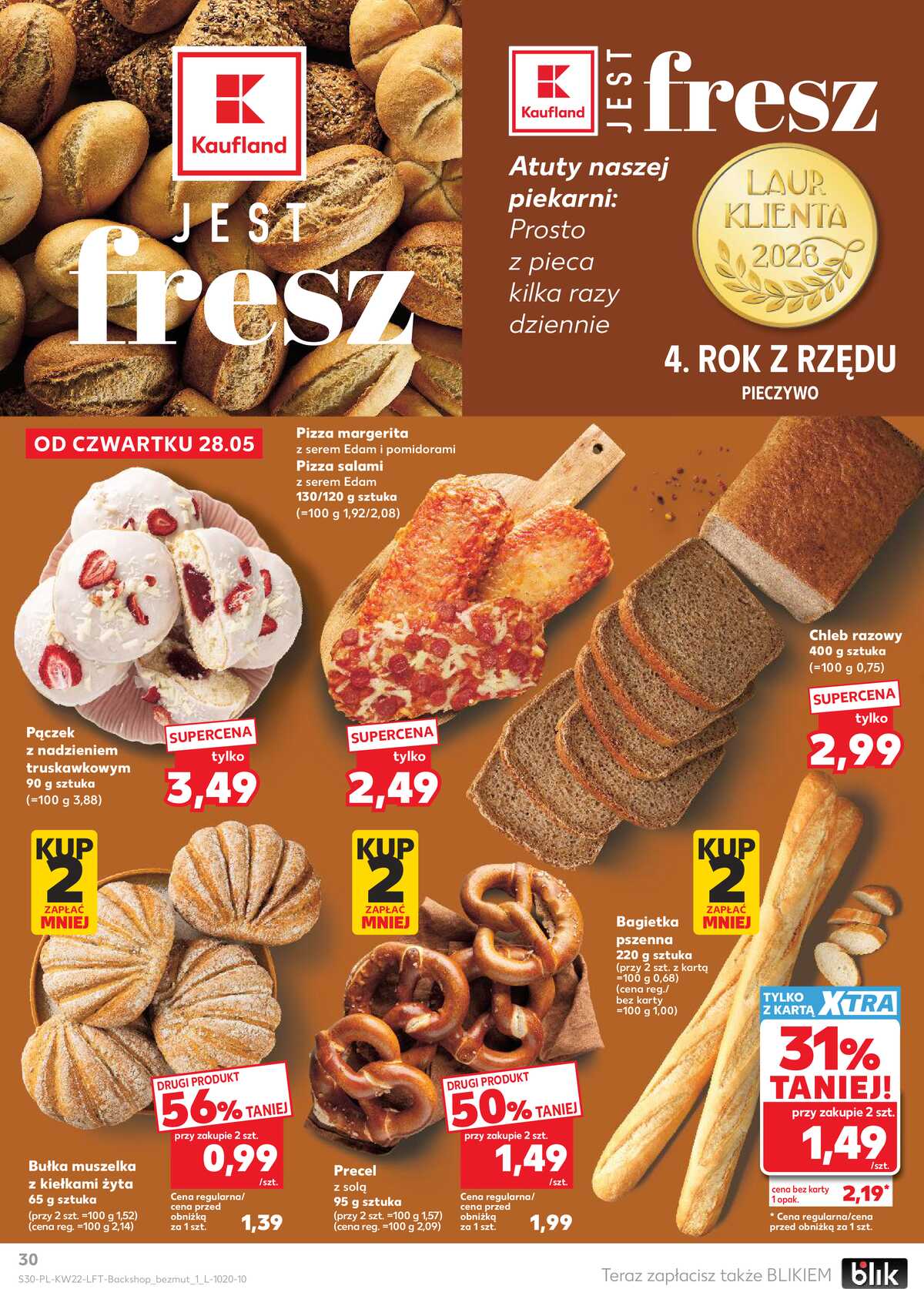 Leták Kaufland Polsko 28.5.-2.6.2026 - Noviny týdne strana 30