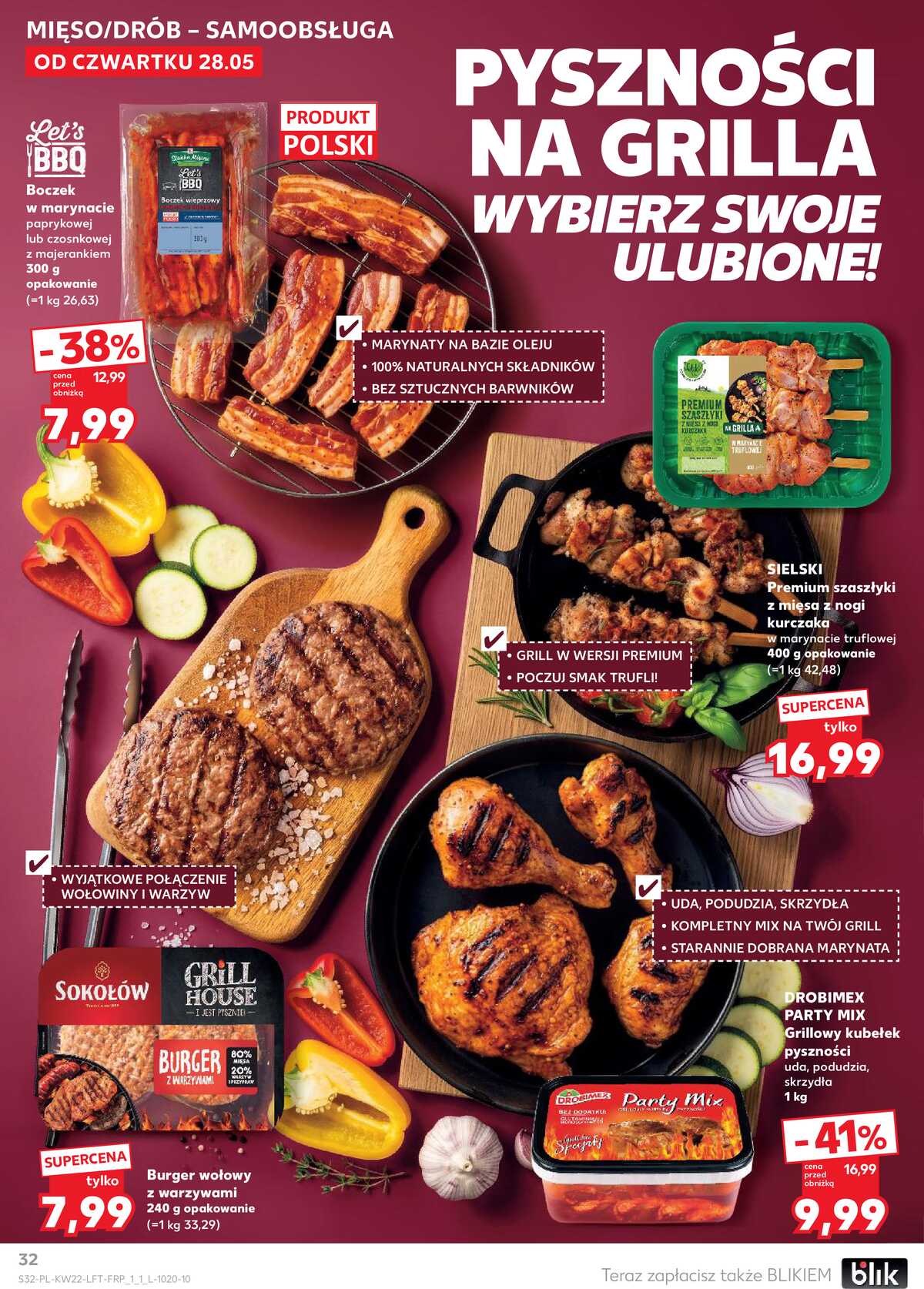 Leták Kaufland Polsko 28.5.-2.6.2026 - Noviny týdne strana 32