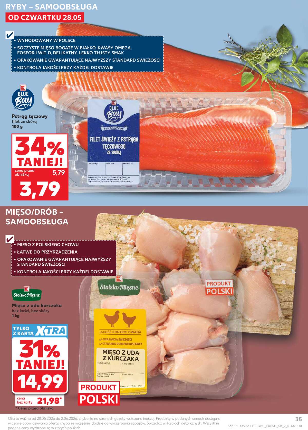 Leták Kaufland Polsko 28.5.-2.6.2026 - Noviny týdne strana 35