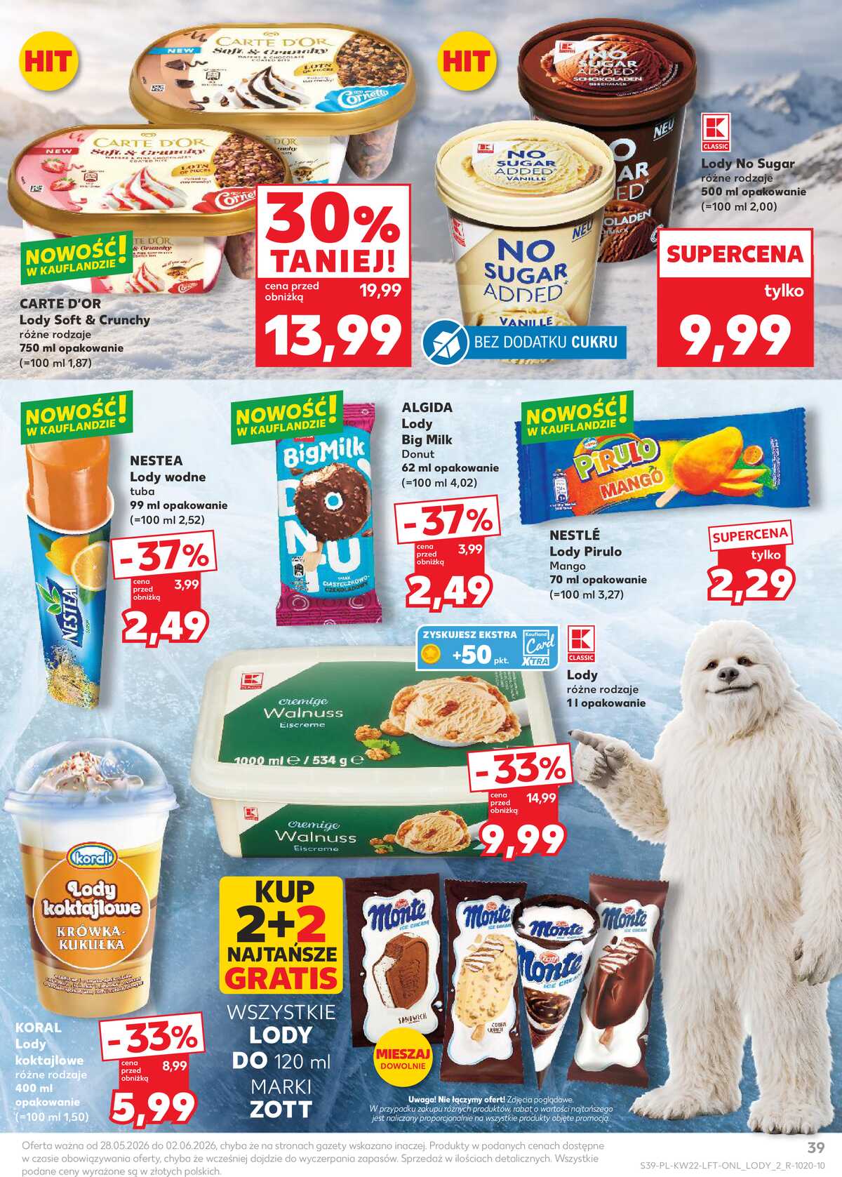 Leták Kaufland Polsko 28.5.-2.6.2026 - Noviny týdne strana 39