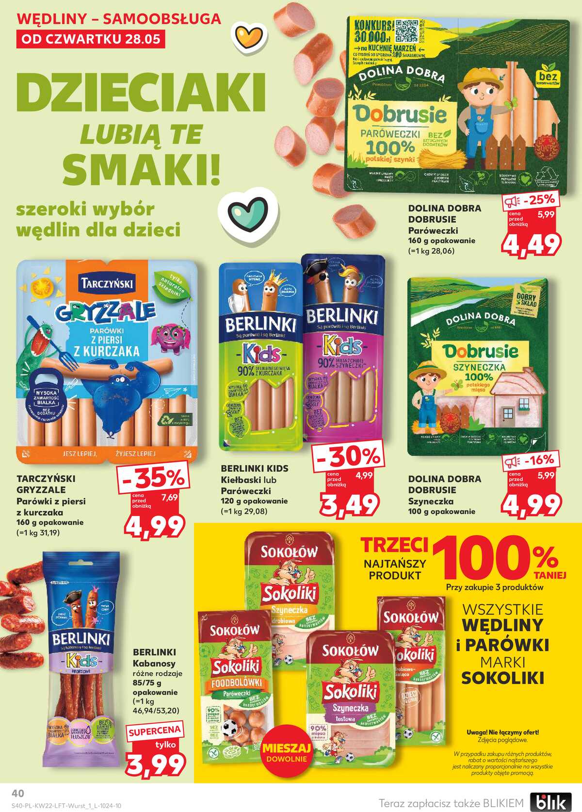Leták Kaufland Polsko 28.5.-2.6.2026 - Noviny týdne strana 40