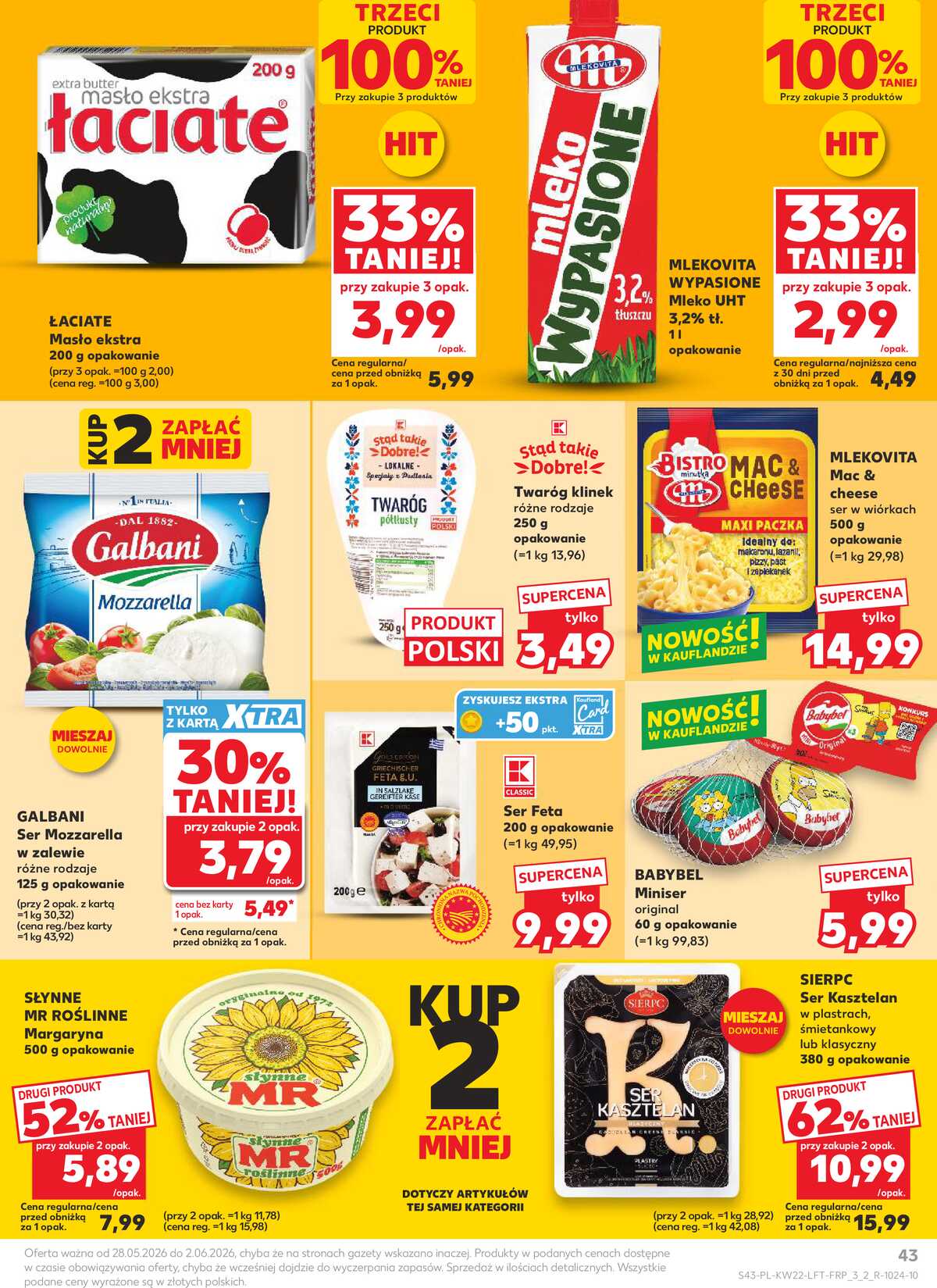 Leták Kaufland Polsko 28.5.-2.6.2026 - Noviny týdne strana 43