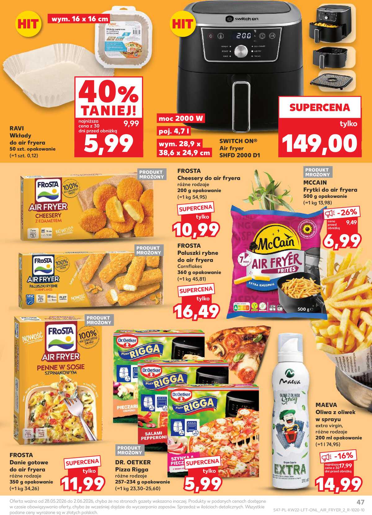 Leták Kaufland Polsko 28.5.-2.6.2026 - Noviny týdne strana 47