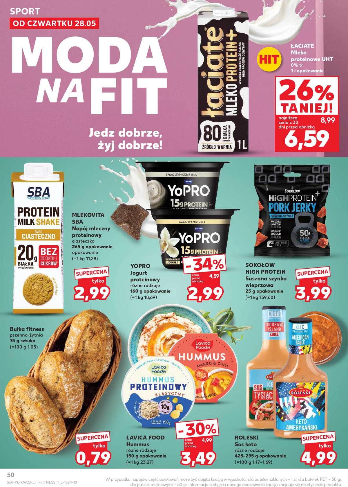 Leták Kaufland Polsko 28.5.-2.6.2026 - Noviny týdne strana 50