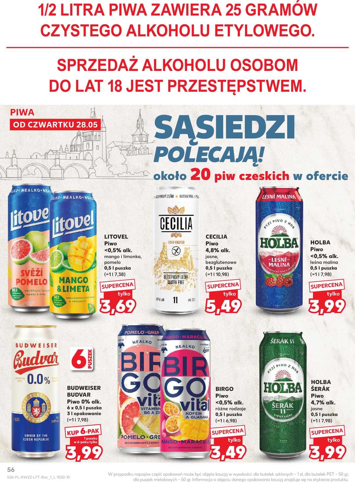 Leták Kaufland Polsko 28.5.-2.6.2026 - Noviny týdne strana 56