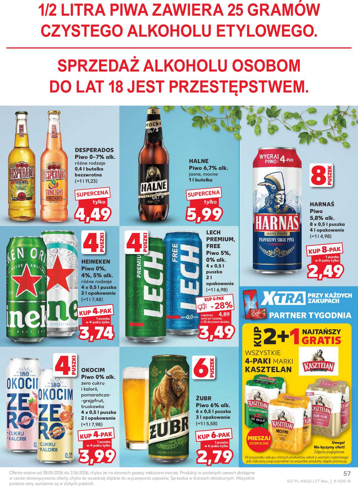 Leták Kaufland Polsko 28.5.-2.6.2026 - Noviny týdne strana 57
