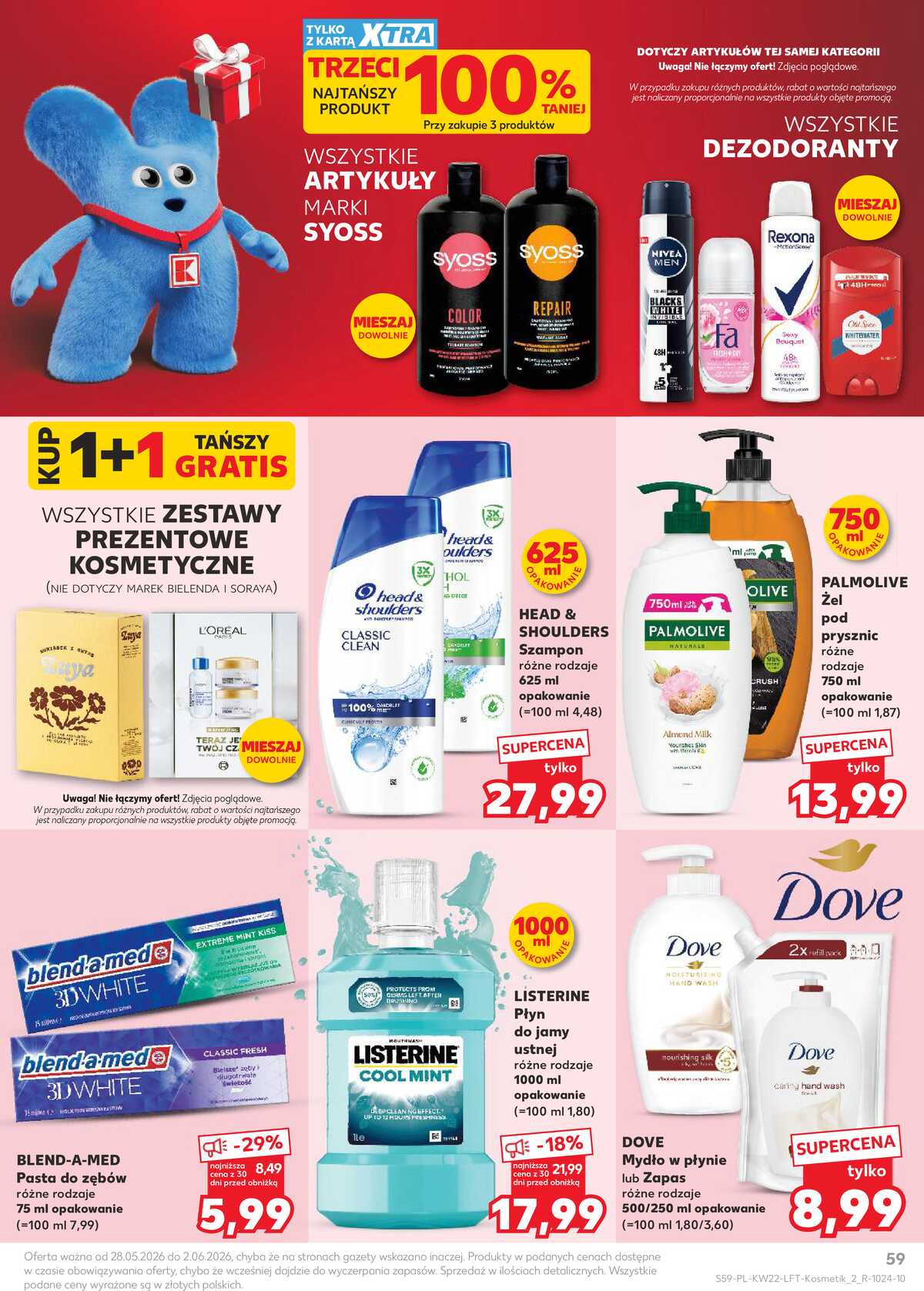 Leták Kaufland Polsko 28.5.-2.6.2026 - Noviny týdne strana 59