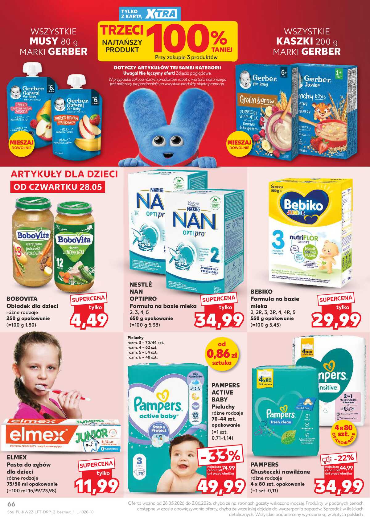 Leták Kaufland Polsko 28.5.-2.6.2026 - Noviny týdne strana 66
