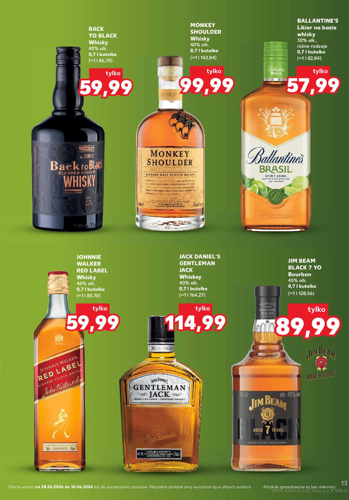 Leták Kaufland Polsko 28.5.-10.6.2026 - Bar Kaufland strana 13