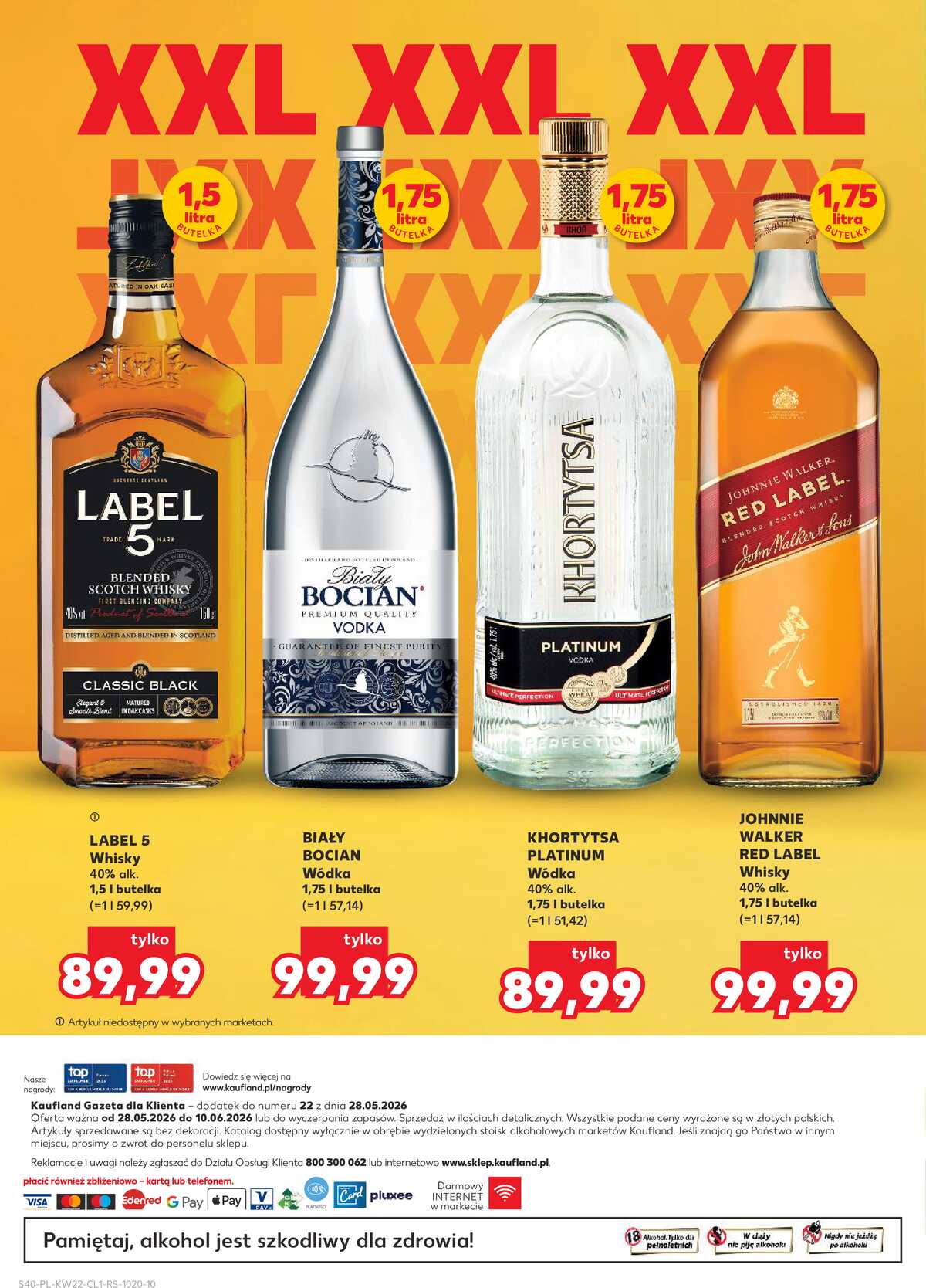Leták Kaufland Polsko 28.5.-10.6.2026 - Bar Kaufland strana 40