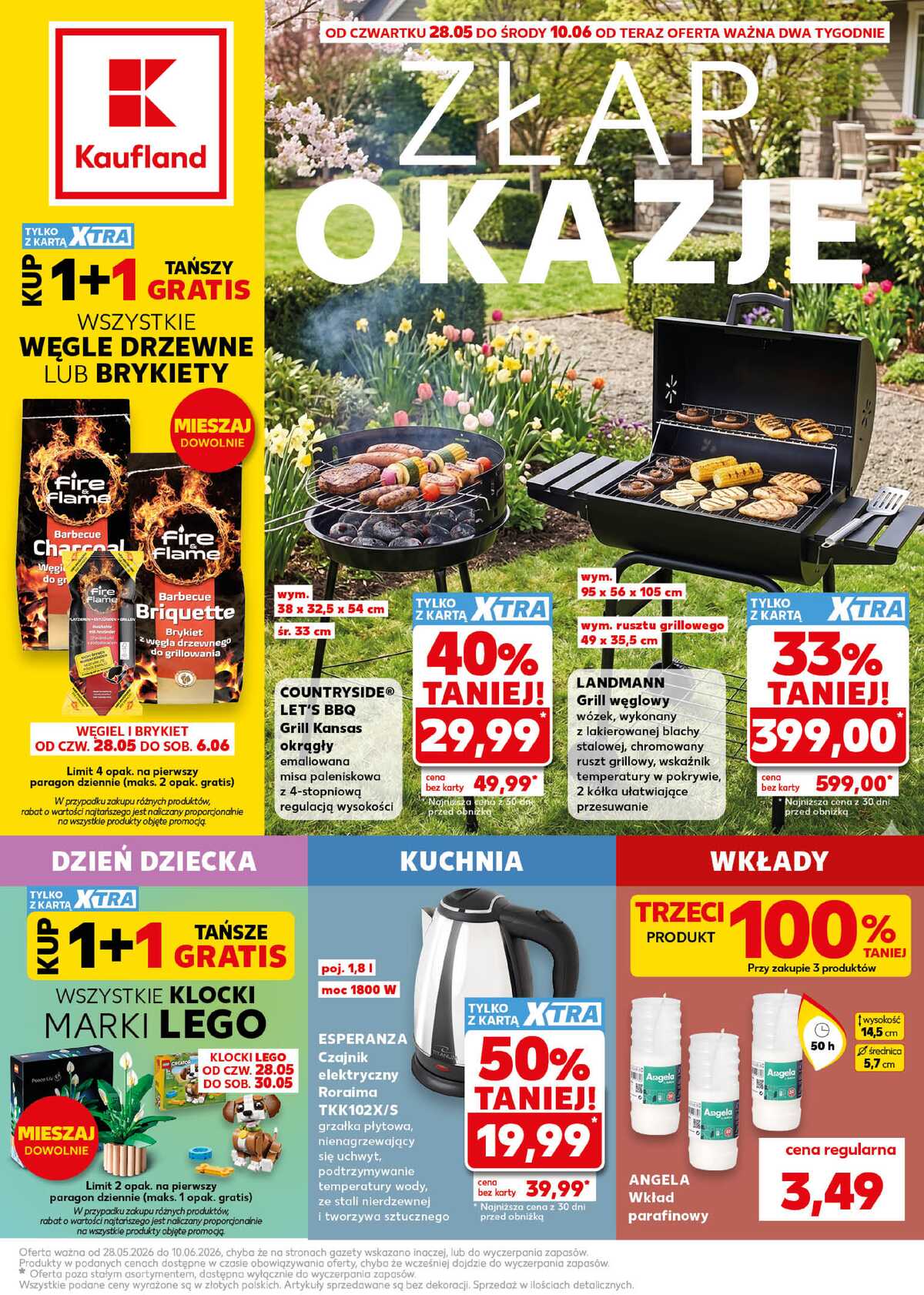 Leták Kaufland Polsko 28.5.-10.6.2026 strana 1