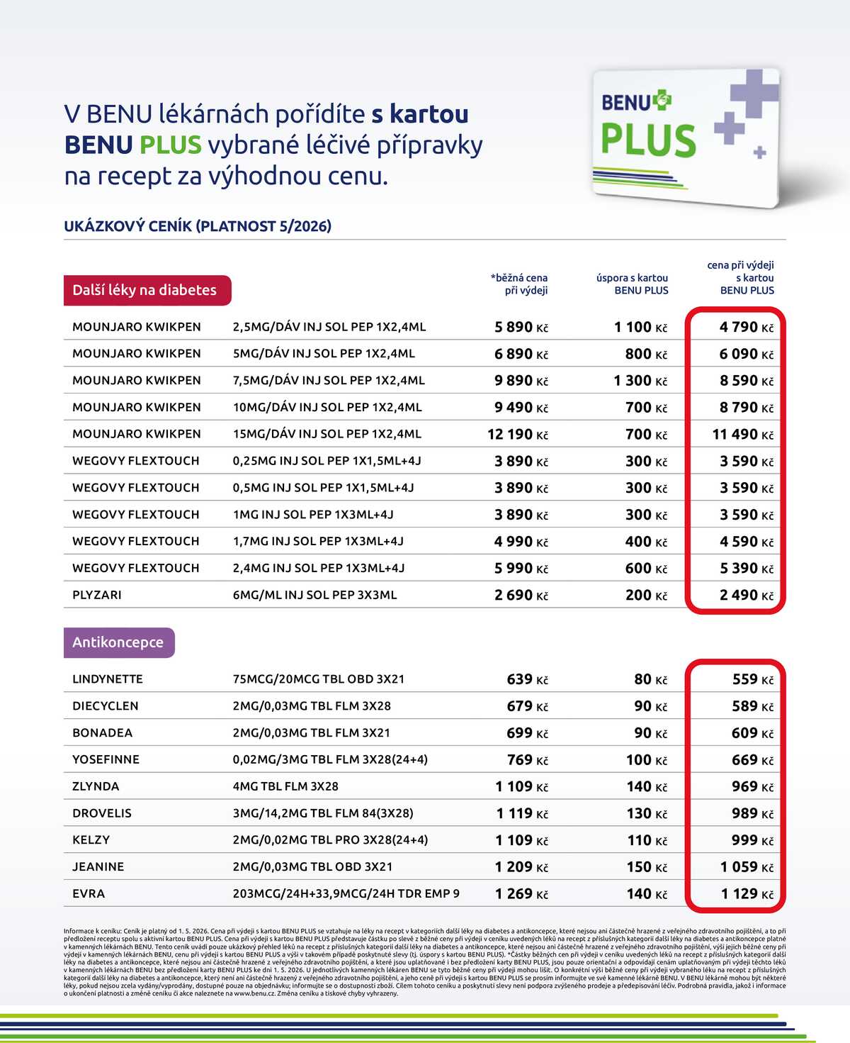 Benu od 1.6. do 30.6.2026 strana 17