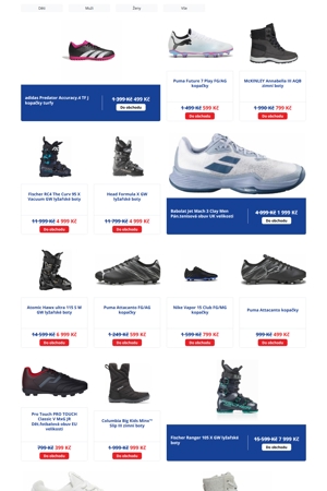 Intersport Boty - 27. 5. 2026